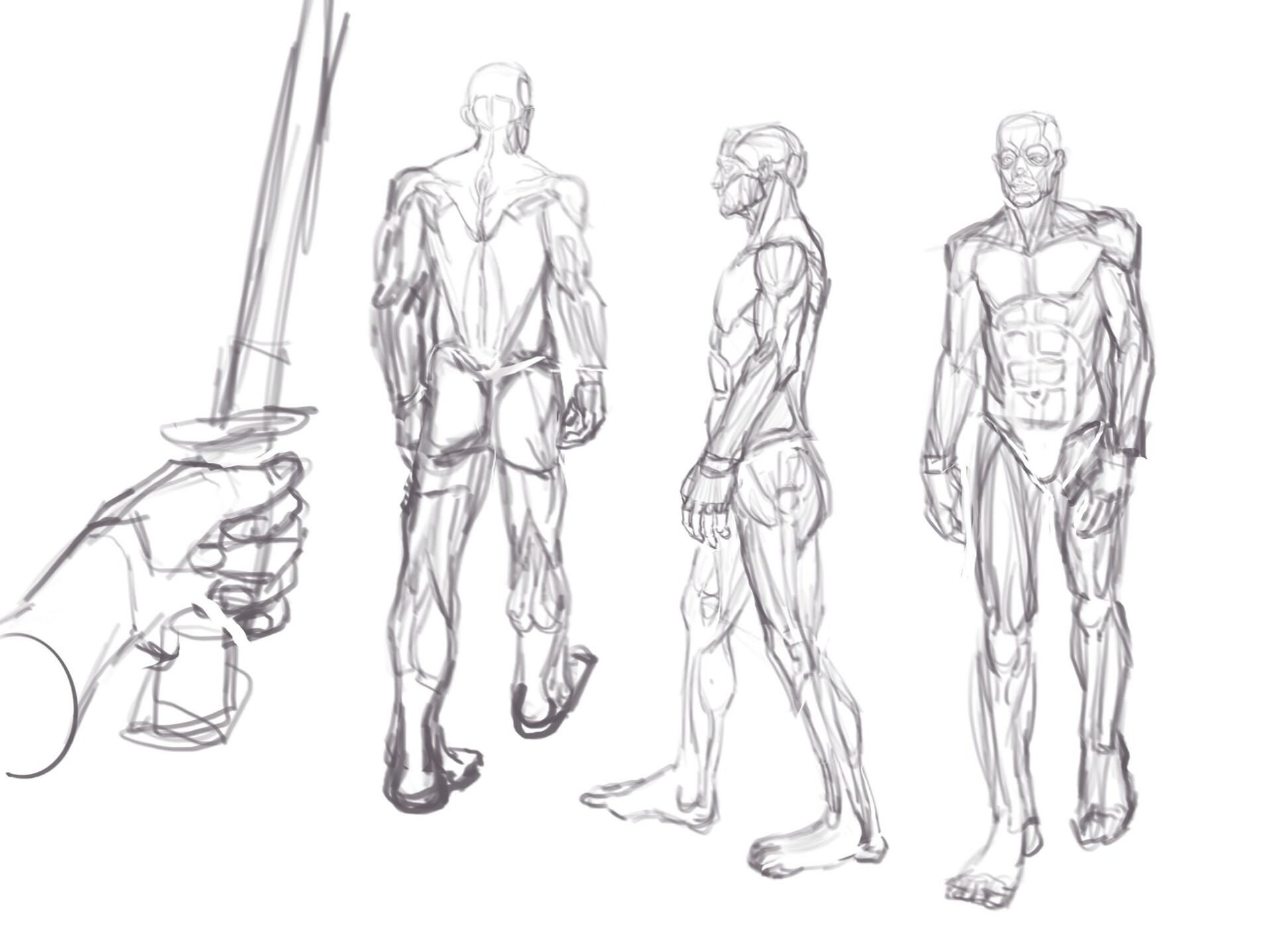 ArtStation - Anatomy practice