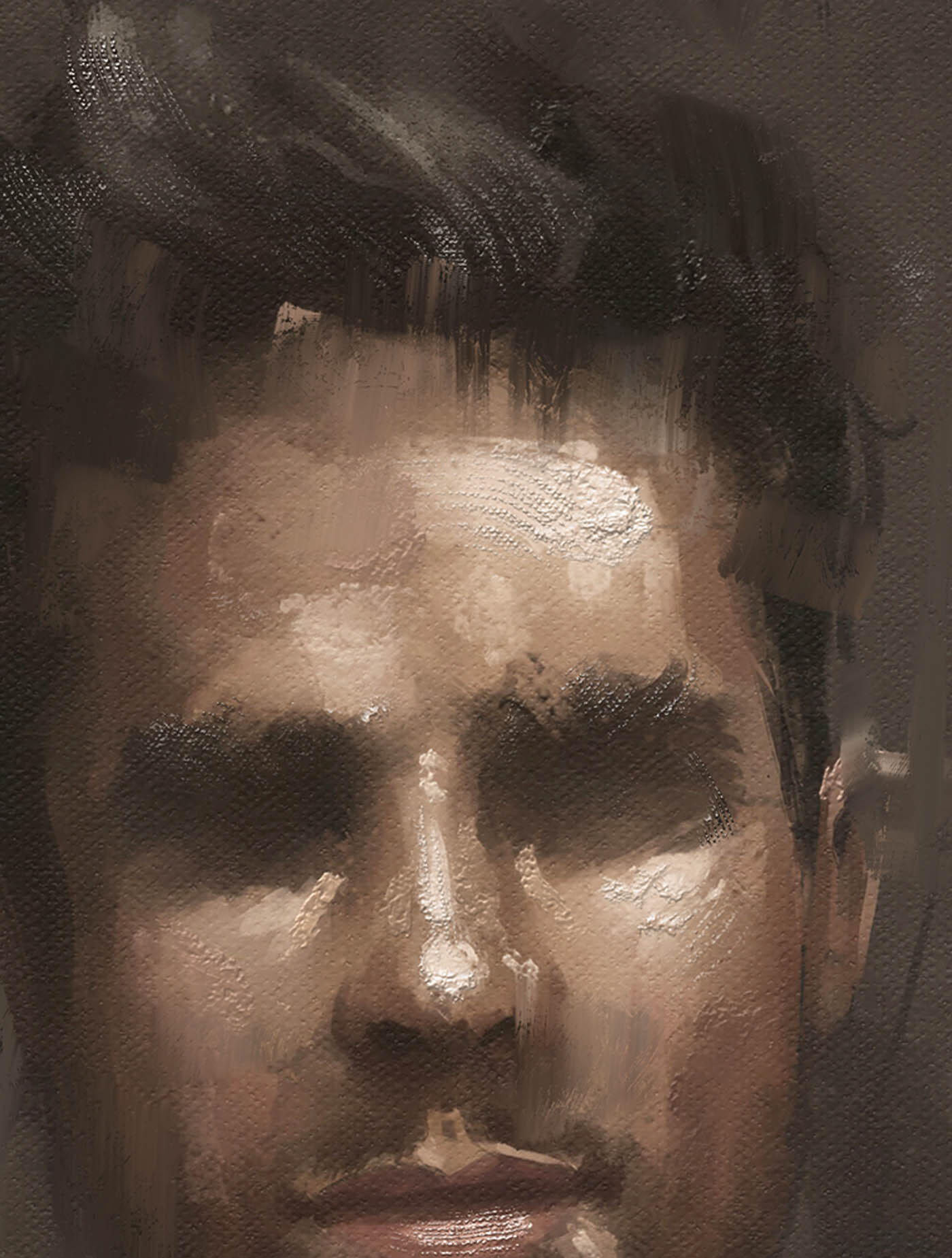 Concept art and photoshop brushes digital art artistic portrait