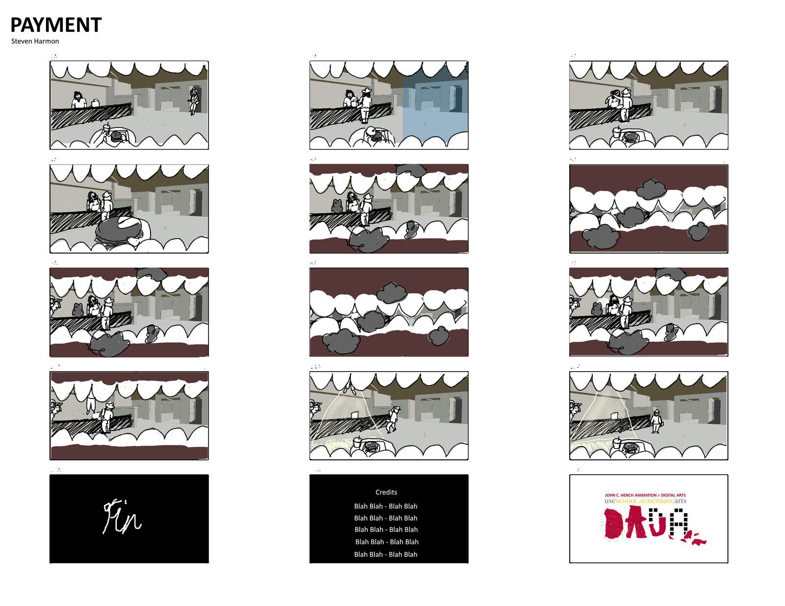 storyboard sketch