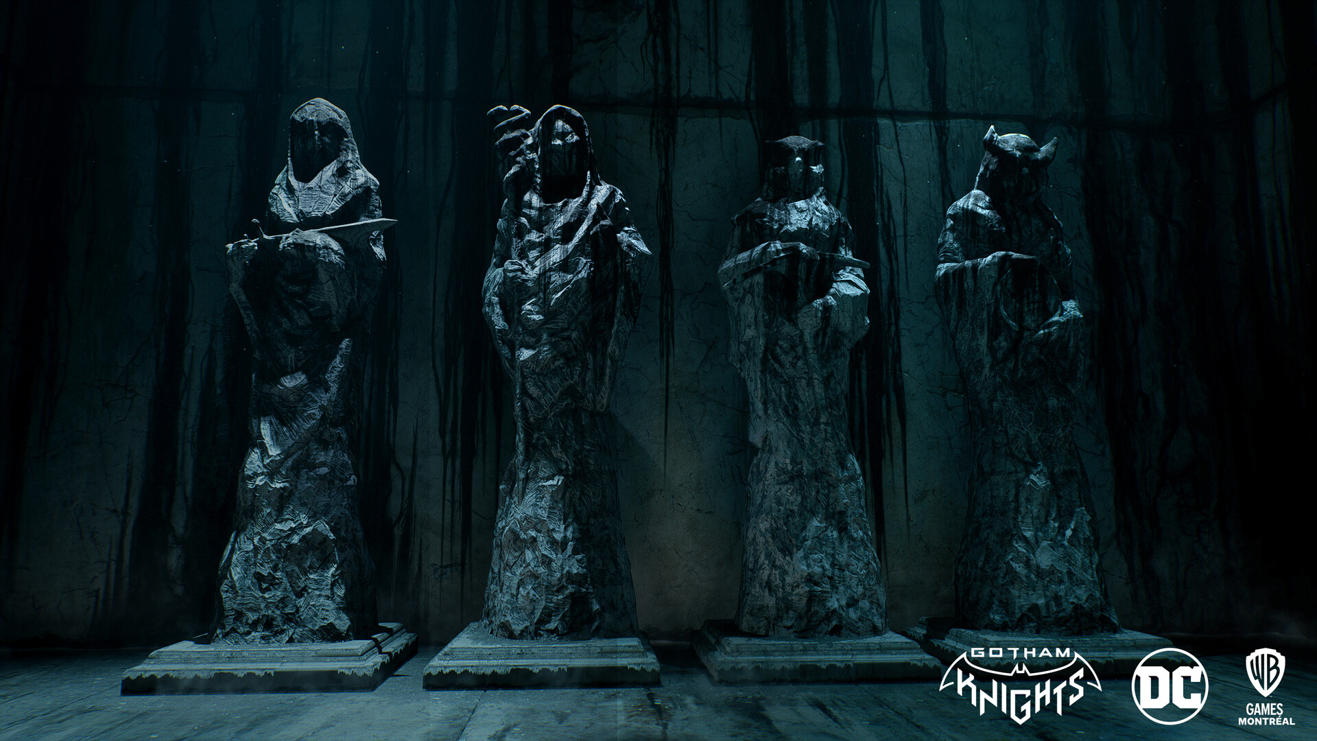 Guilherme Hartung Court of Owls labyrinth statues