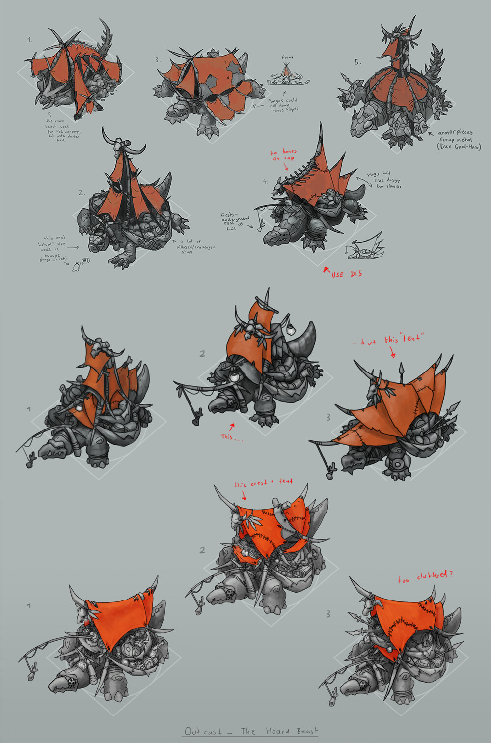 Hoard Beast process