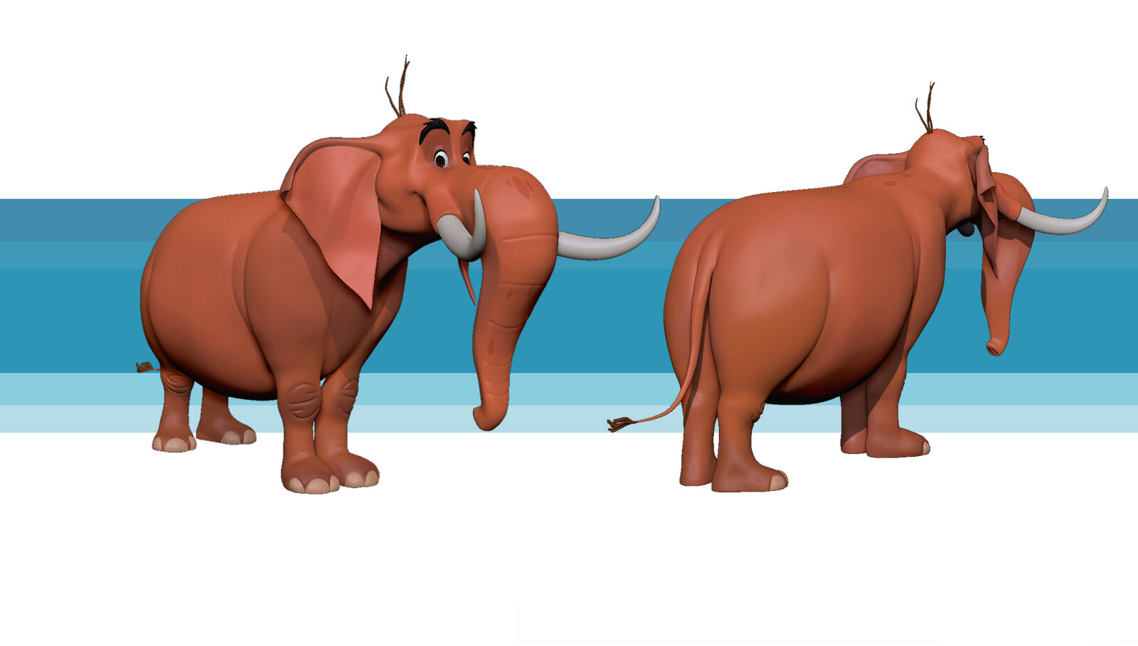 Adult Elephant Visual Development Model