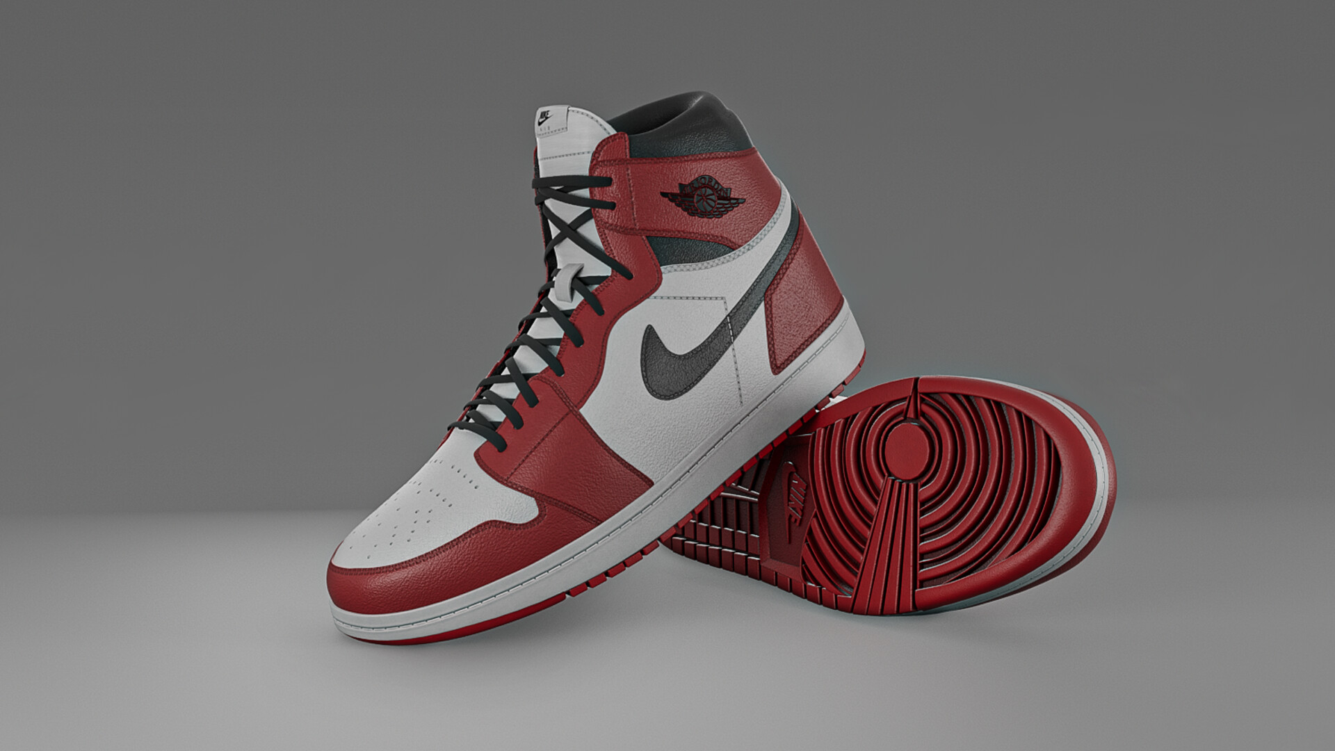 ArtStation Nike Jordan Shoe 3D Model