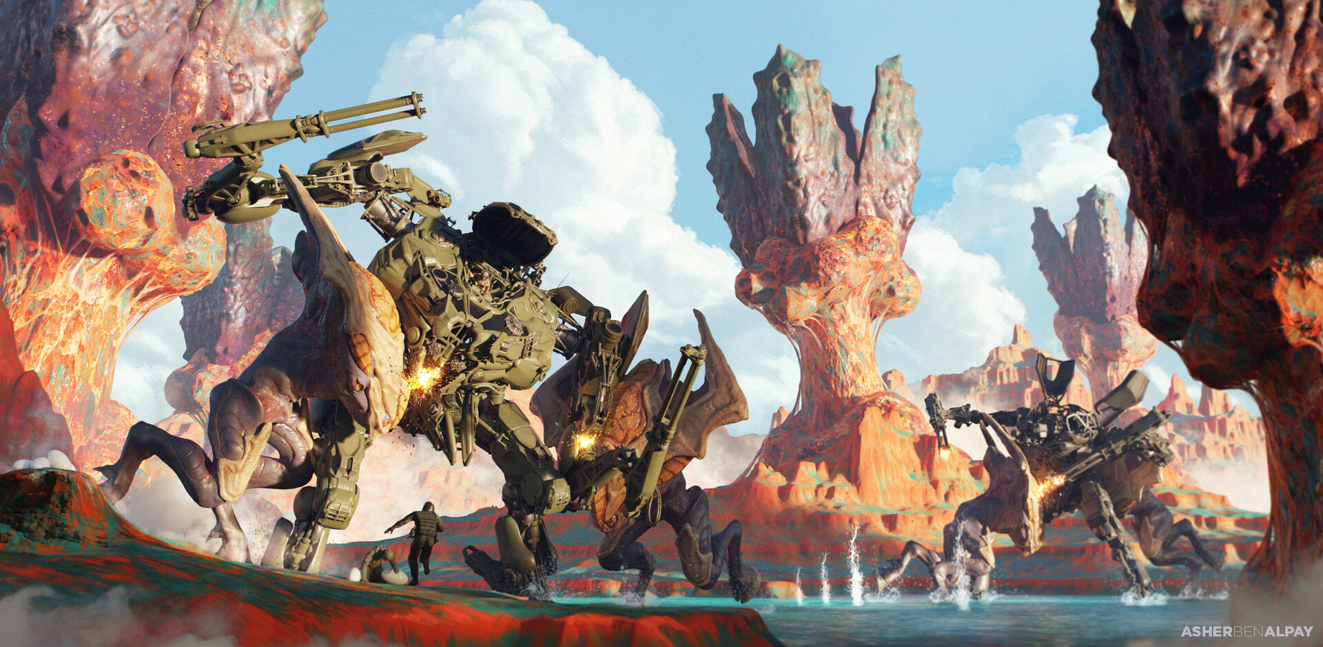 ArtStation - BATTLE