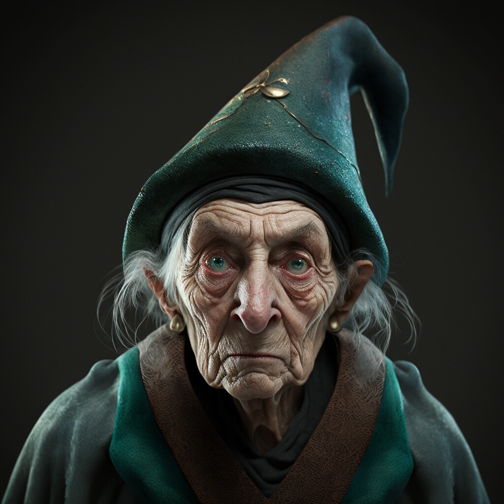 ArtStation - 200 Realistic Old Female Elf
