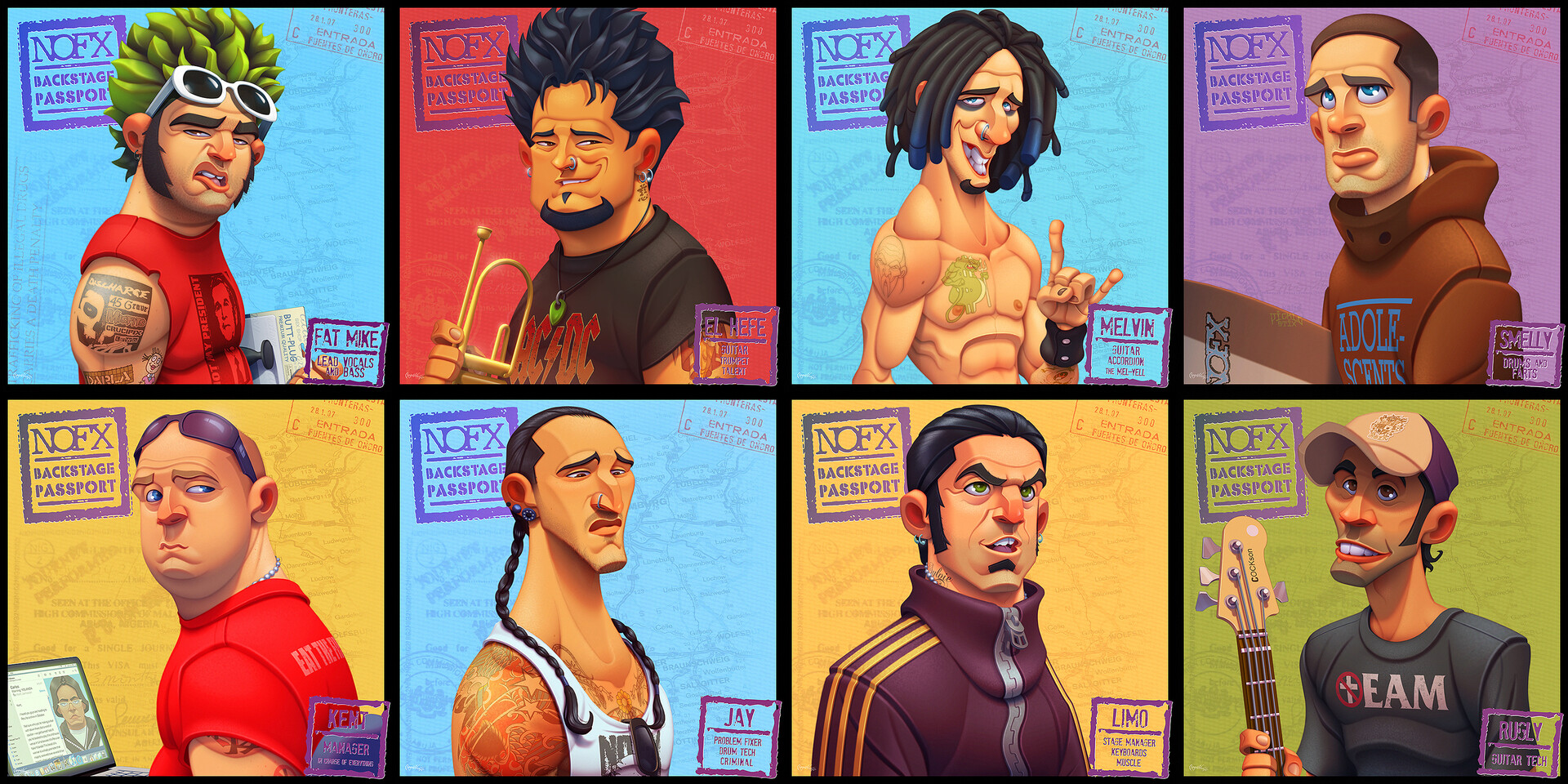 Amazon.com: NOFX: Backstage Passport 2 : NOFX: Movies & TV