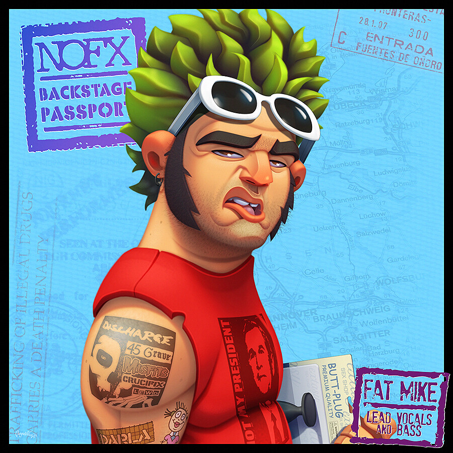 Uroš Begović - NOFX: Backstage Passport