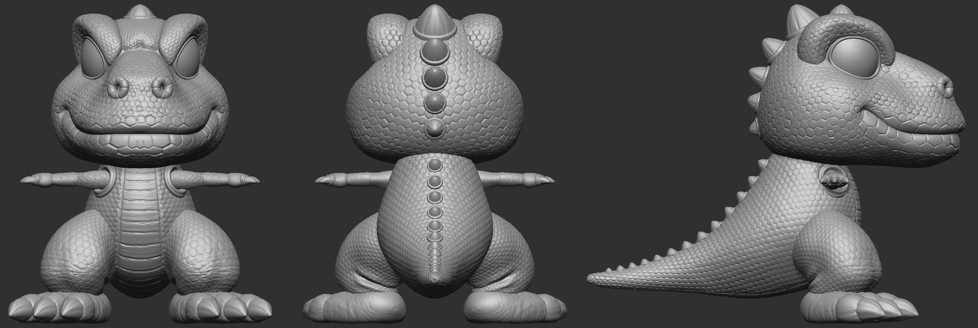 ArtStation Gon the Dinosaur