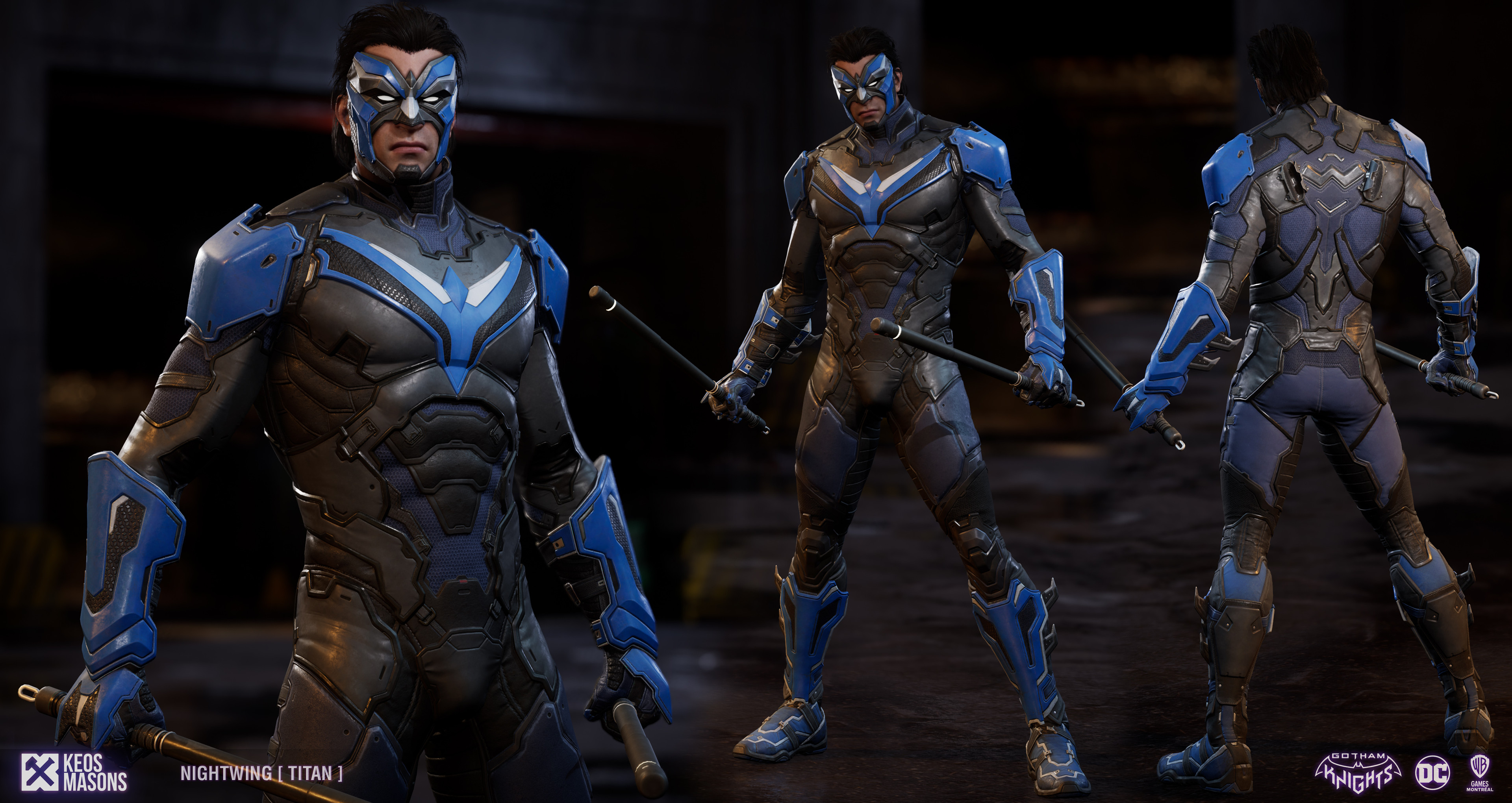 Nightwing Titans Show Costume WIP at Gotham Knights Nexus - Mods and  Community