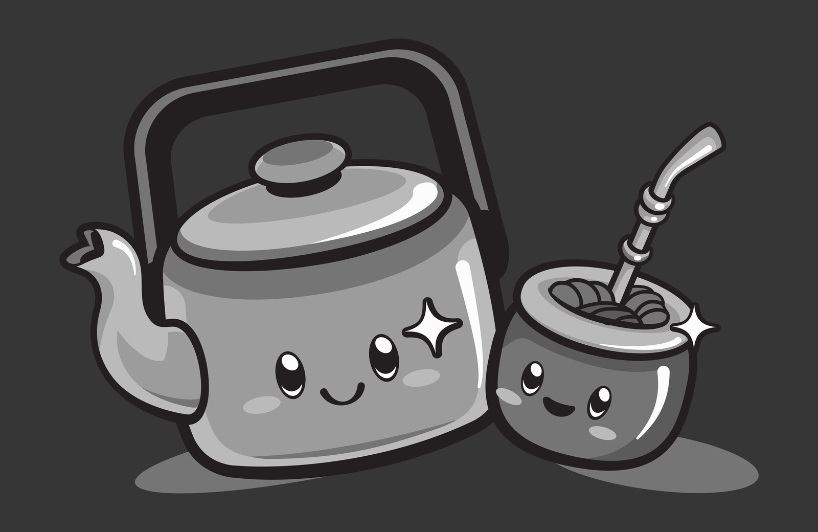 This was made as a draft of sorts, with more shades. So later on, i could decide easily what to discard for the final,simplified 2 ink t-shirt design.