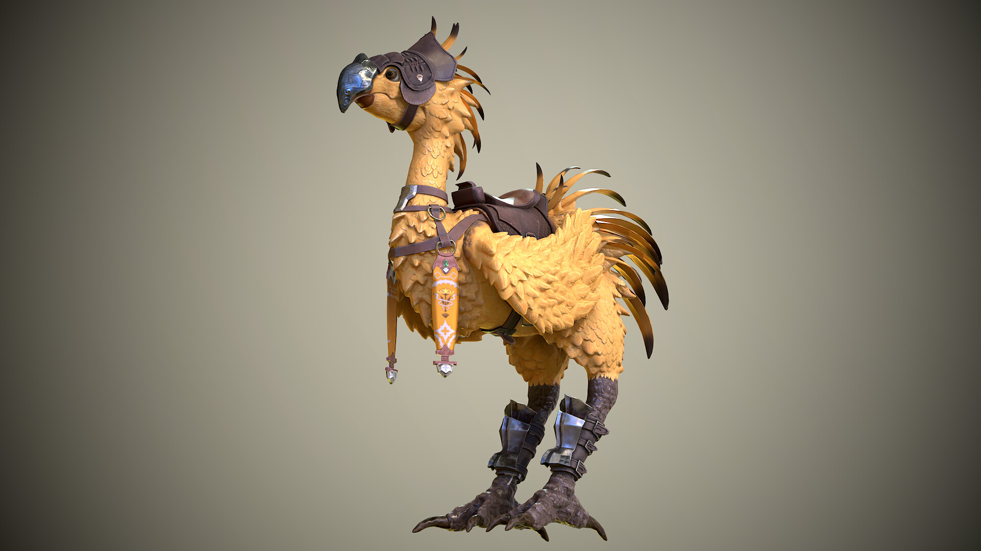 ArtStation - Chocobo - FF series チョコボ ファイナルファンタジXIV