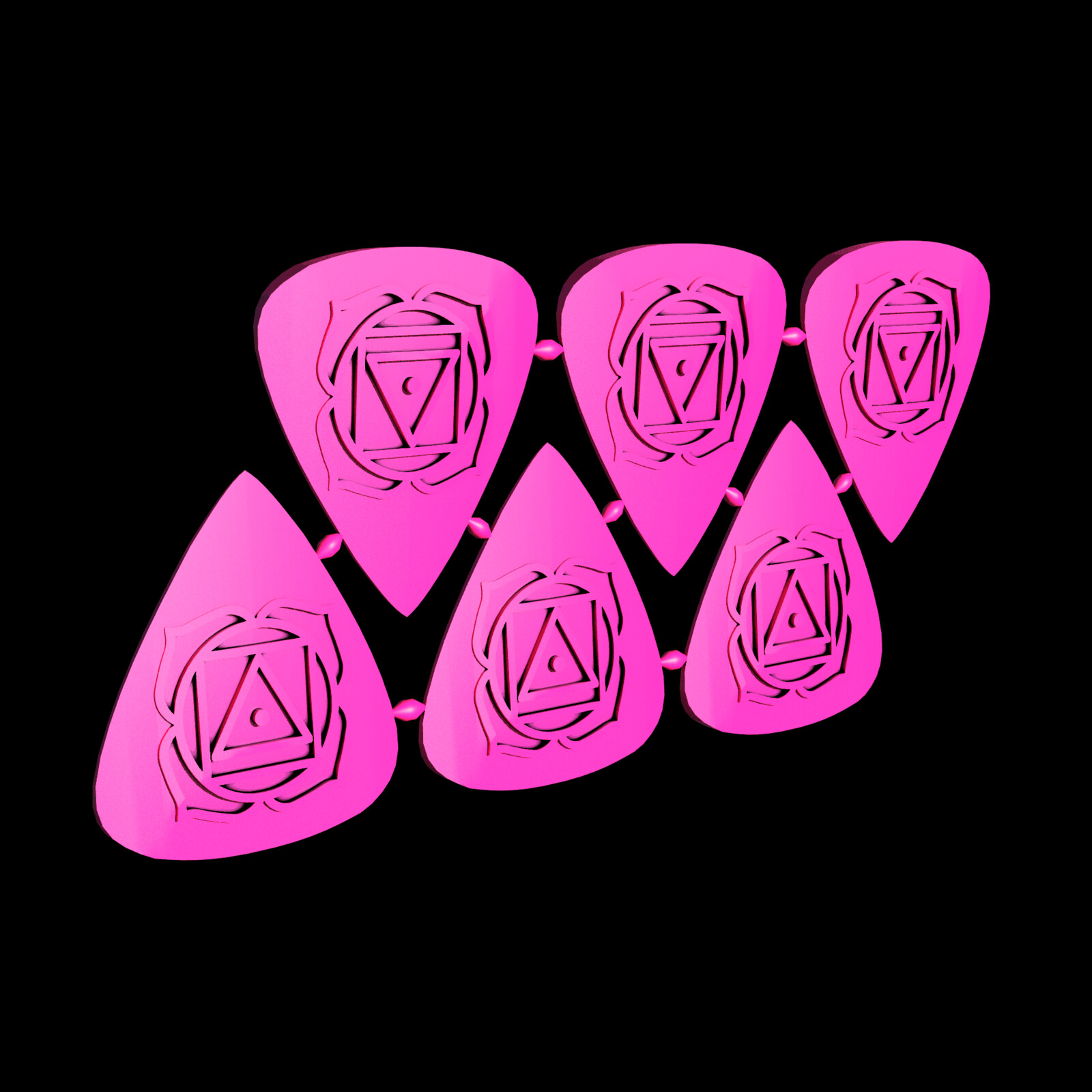 𝐃𝐢𝐠𝐢𝐭𝐚𝐥 𝐑𝐞𝐧𝐝𝐞𝐫
Material: Pink Processed Versatile Plastic
