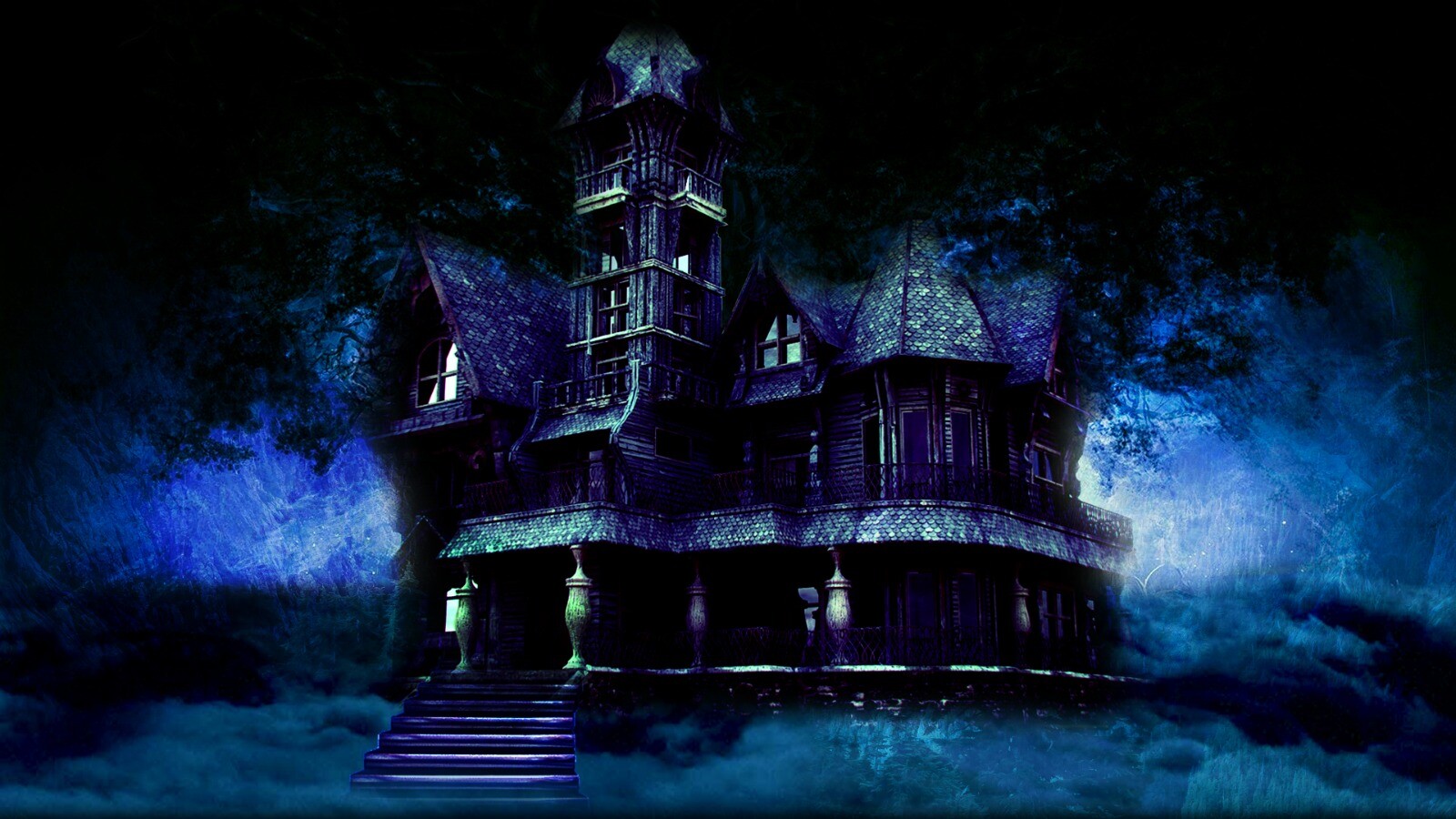 ArtStation - Haunted mansion