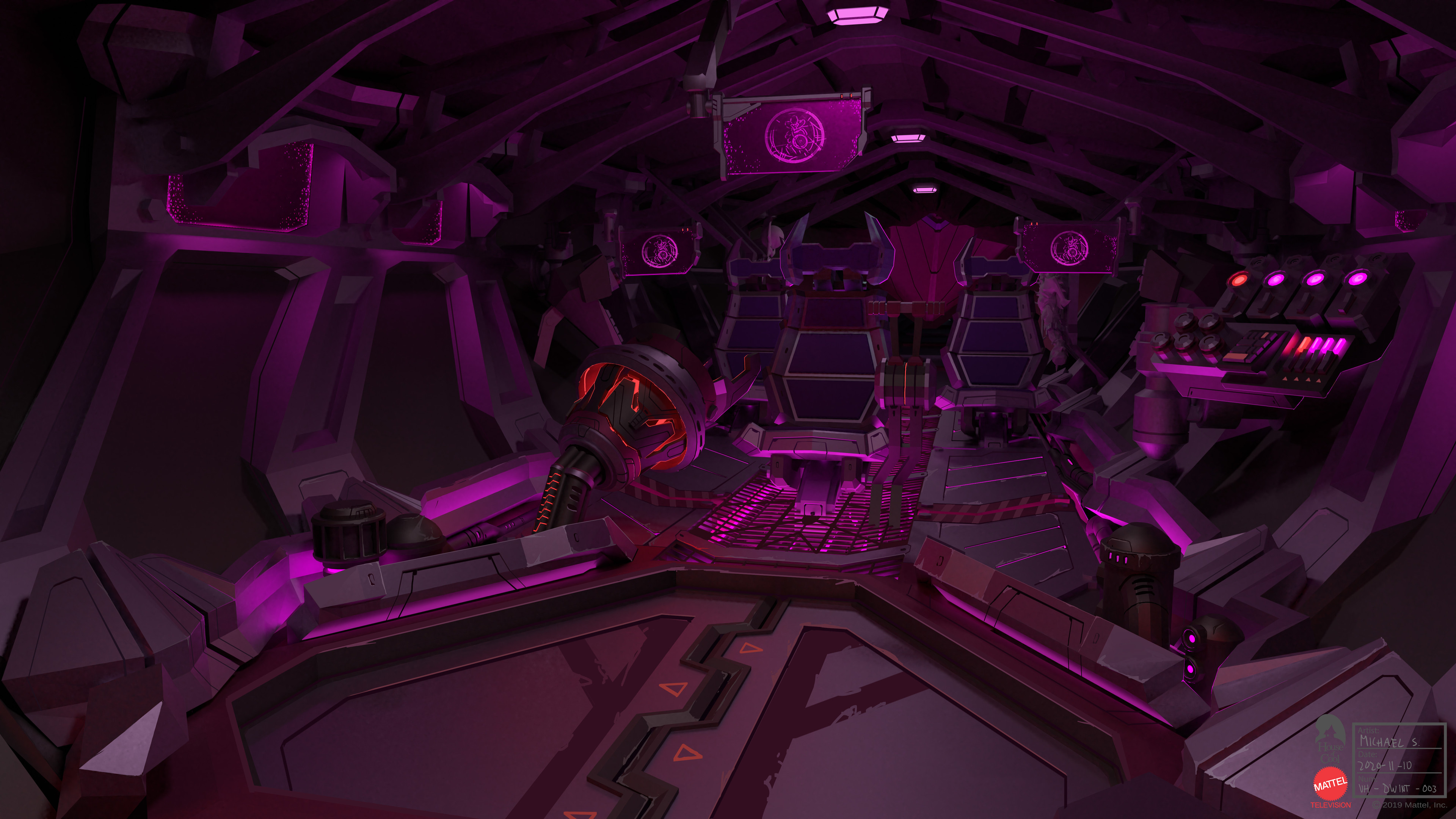 Dreadwing Interior - Cockpit
