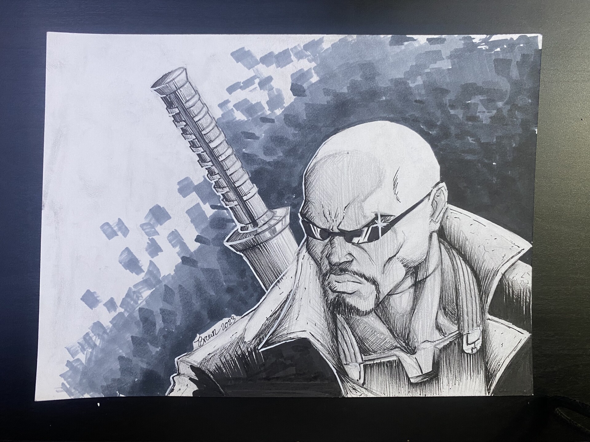 ArtStation BLADE Drawing