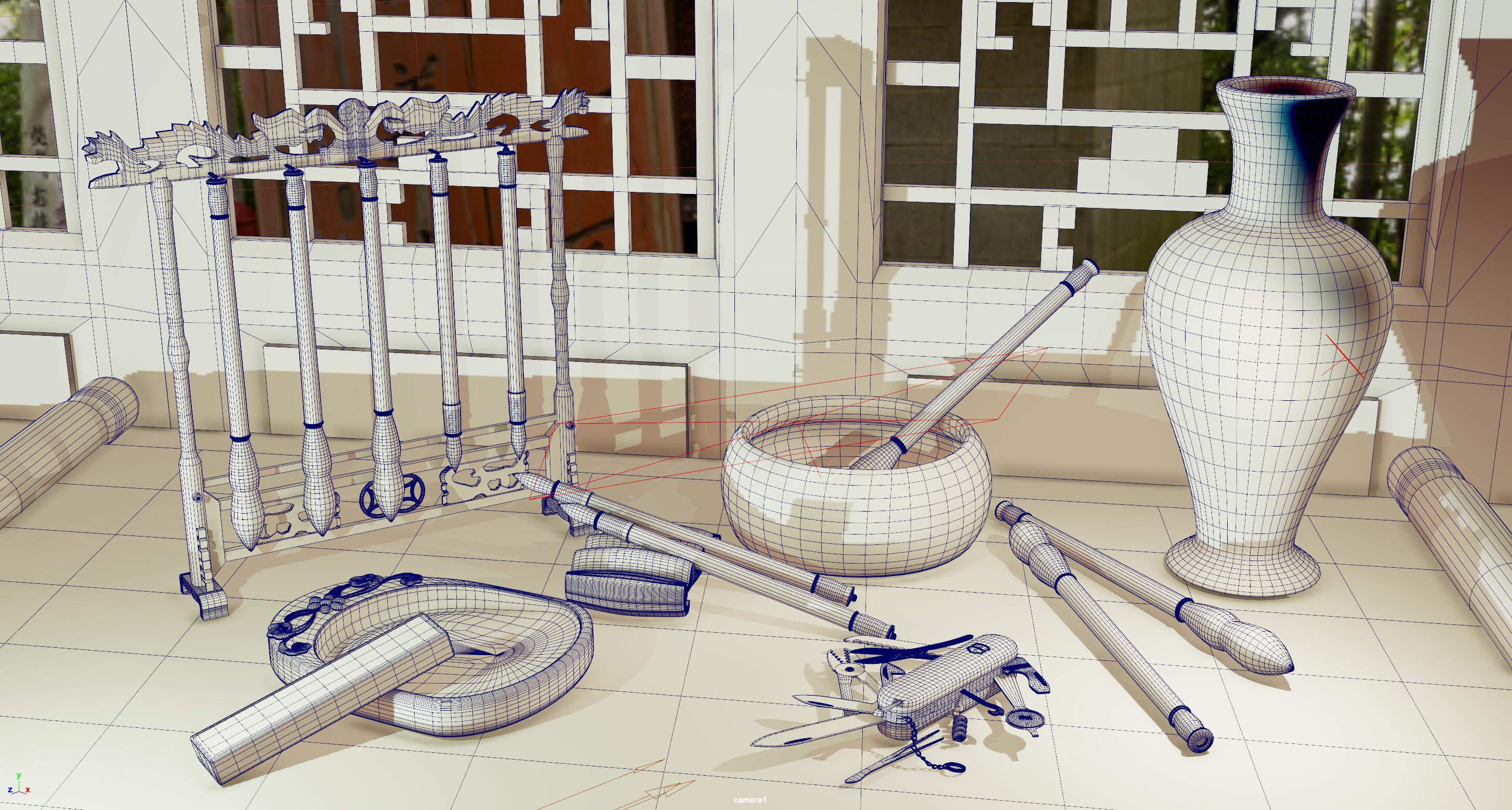 Wireframe on shaded_02