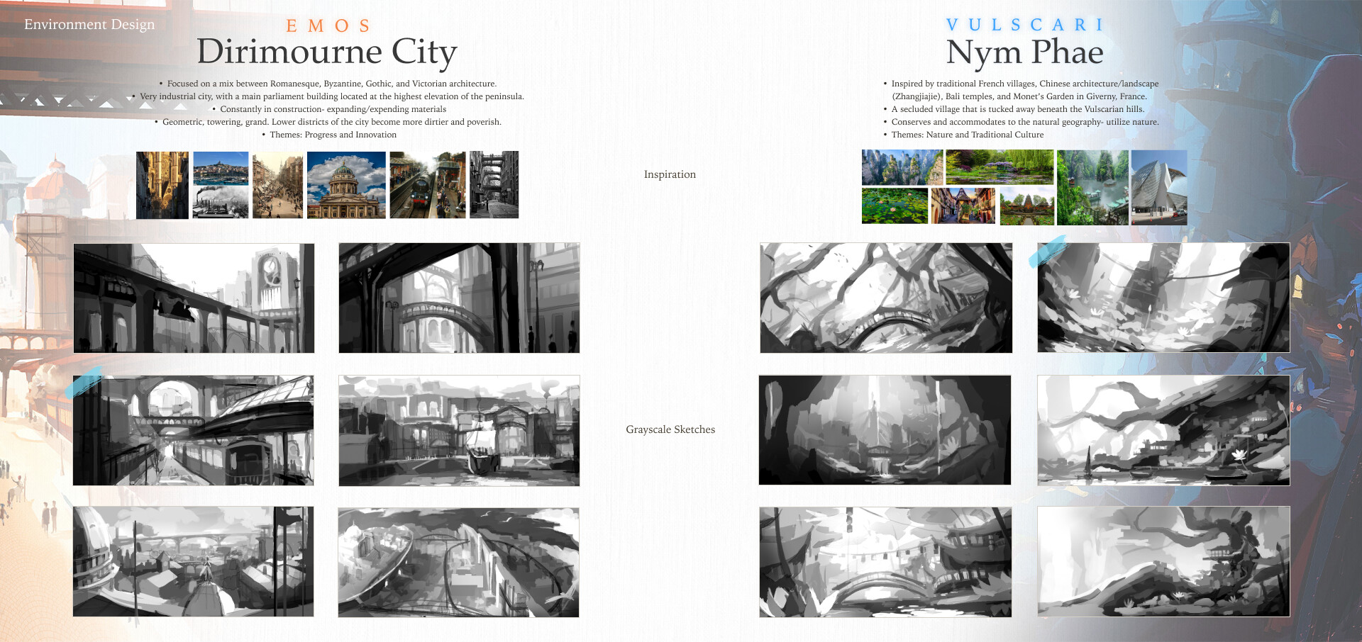 Shan Lee ArtCenter Entertainment Design Portfolio Fall 2023 (ACCEPTED)