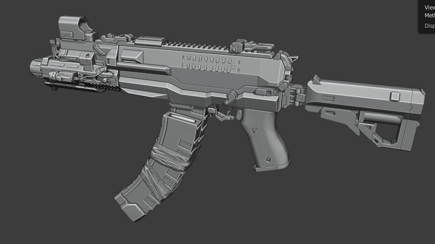 ArtStation - MX AK Rifle