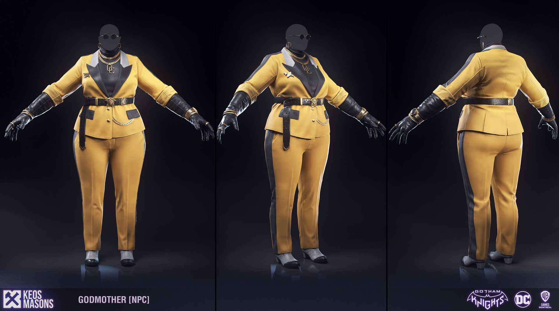 ArtStation - GODMOTHER (NPC ) - Gotham Knights