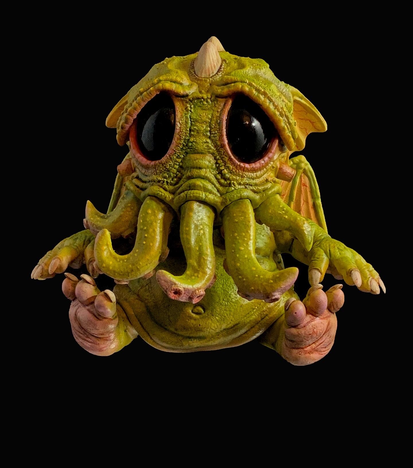 ArtStation - Baby Cthulhu or Cutethulhu sculpt and 3D Print