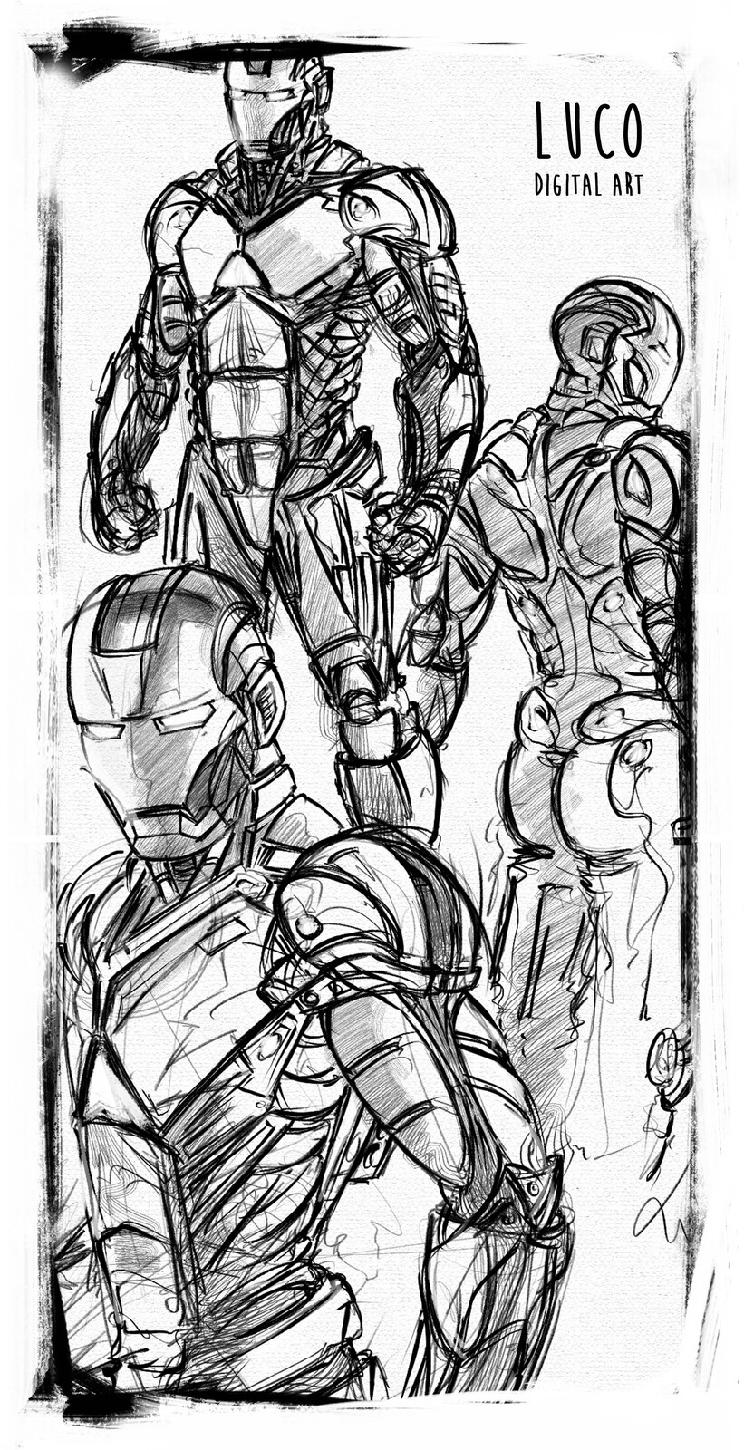 Iron man sketch