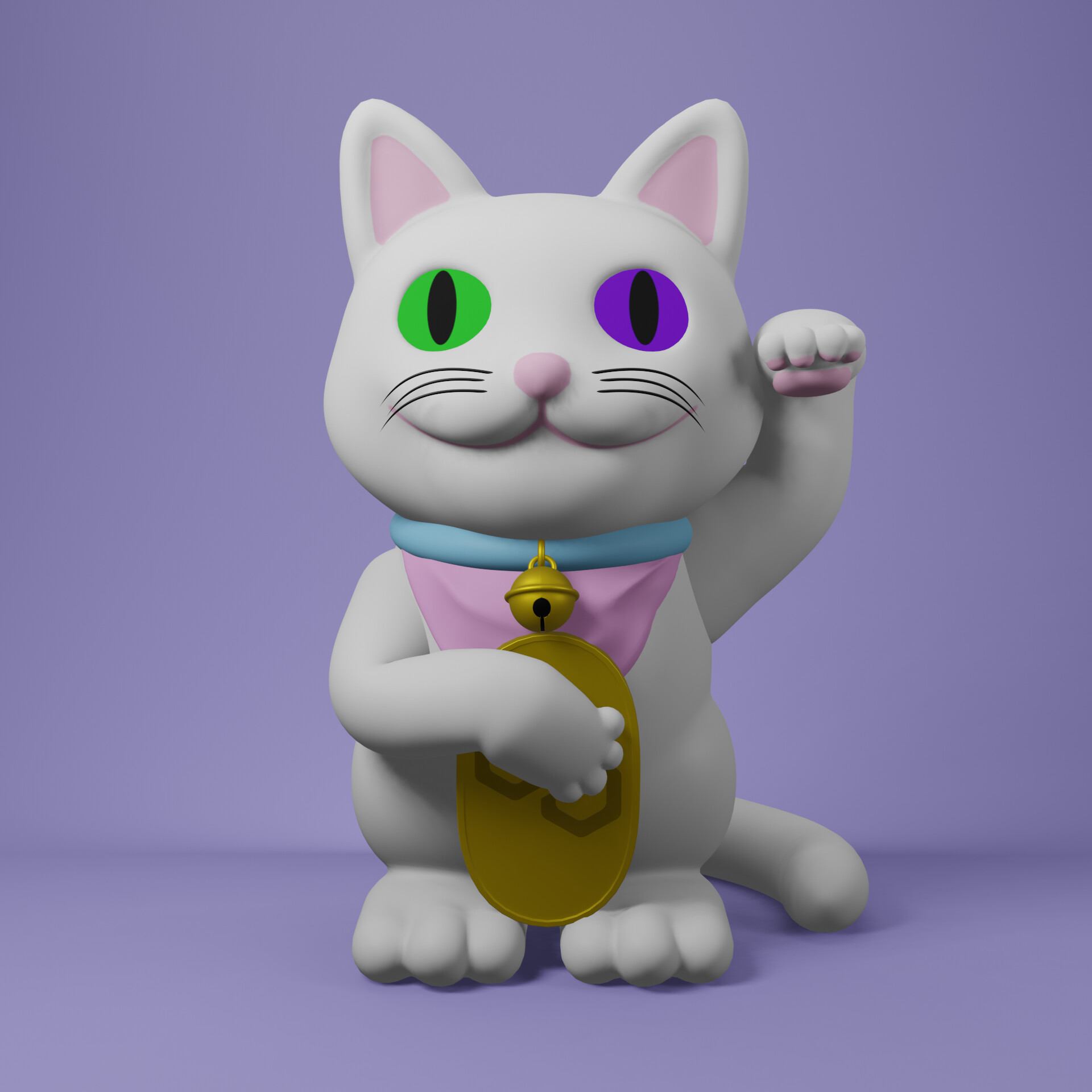 ArtStation - Maneki Neko NFT project