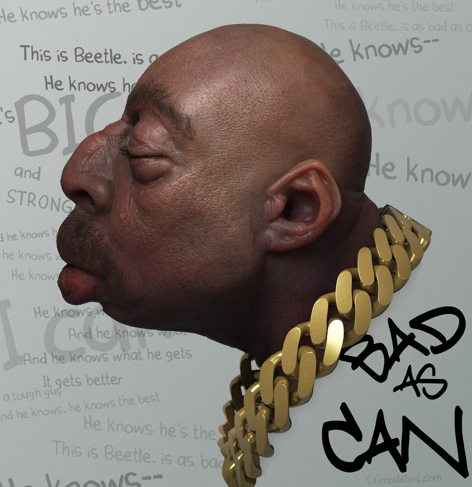 ArtStation Beetlejuice Bad as Can