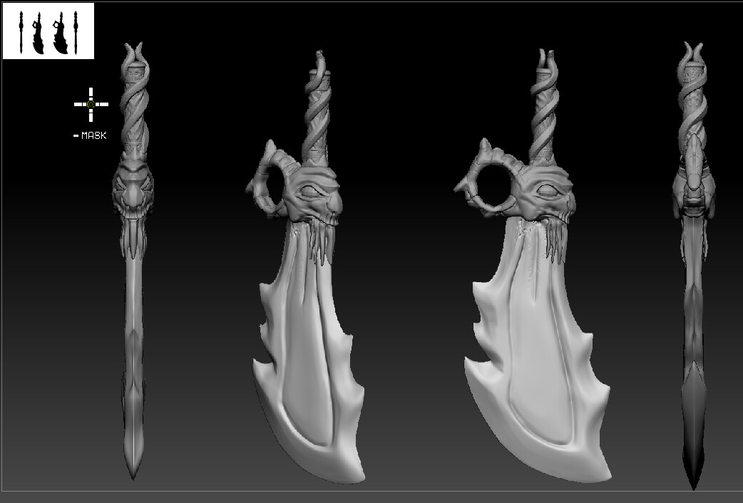 ArtStation Blades of Chaos(Chaotic)