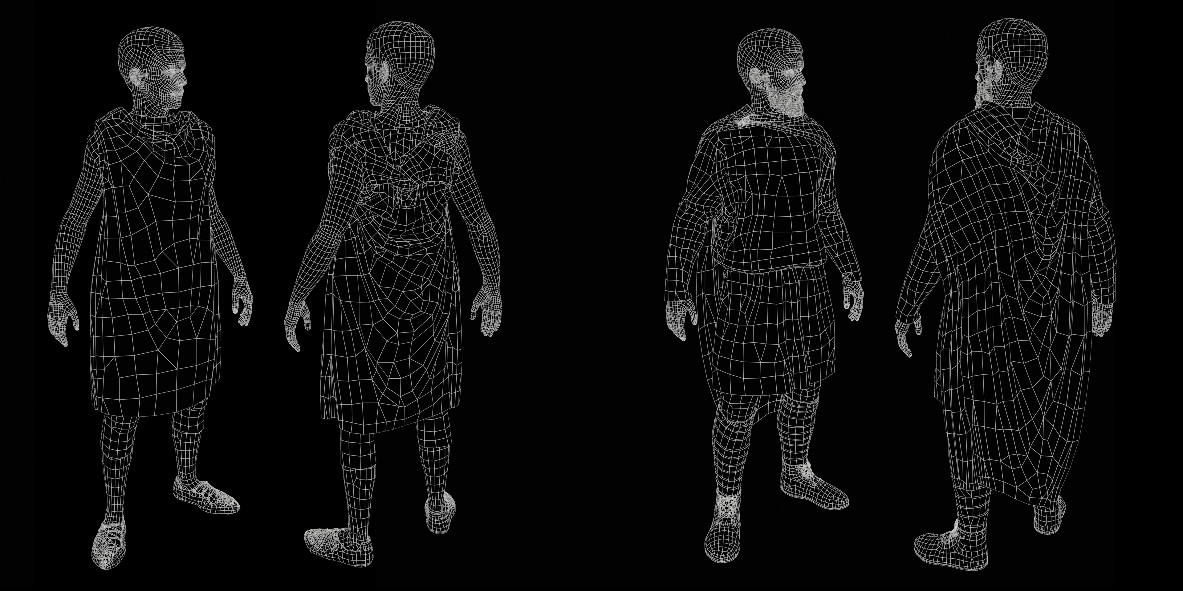 Wireframe #1 (2 Characters)