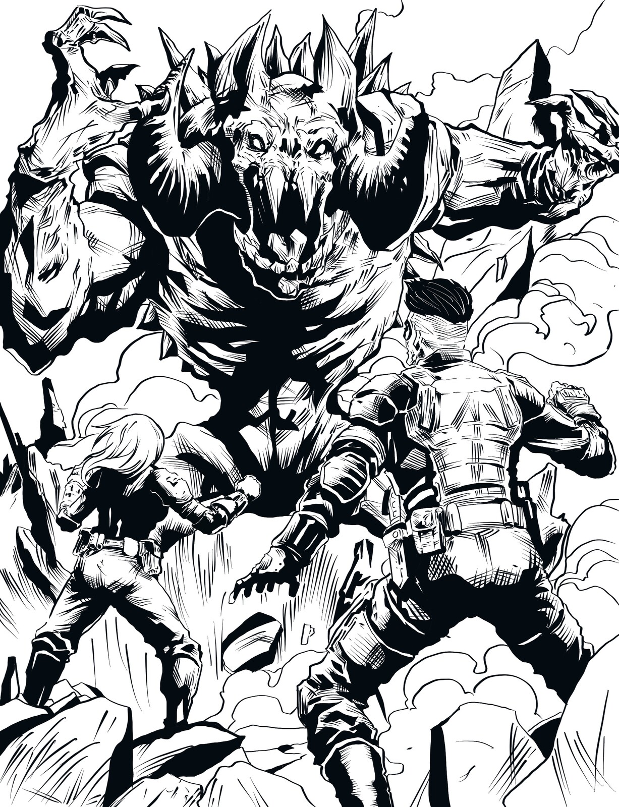 Inks by super scrub artist .. myself