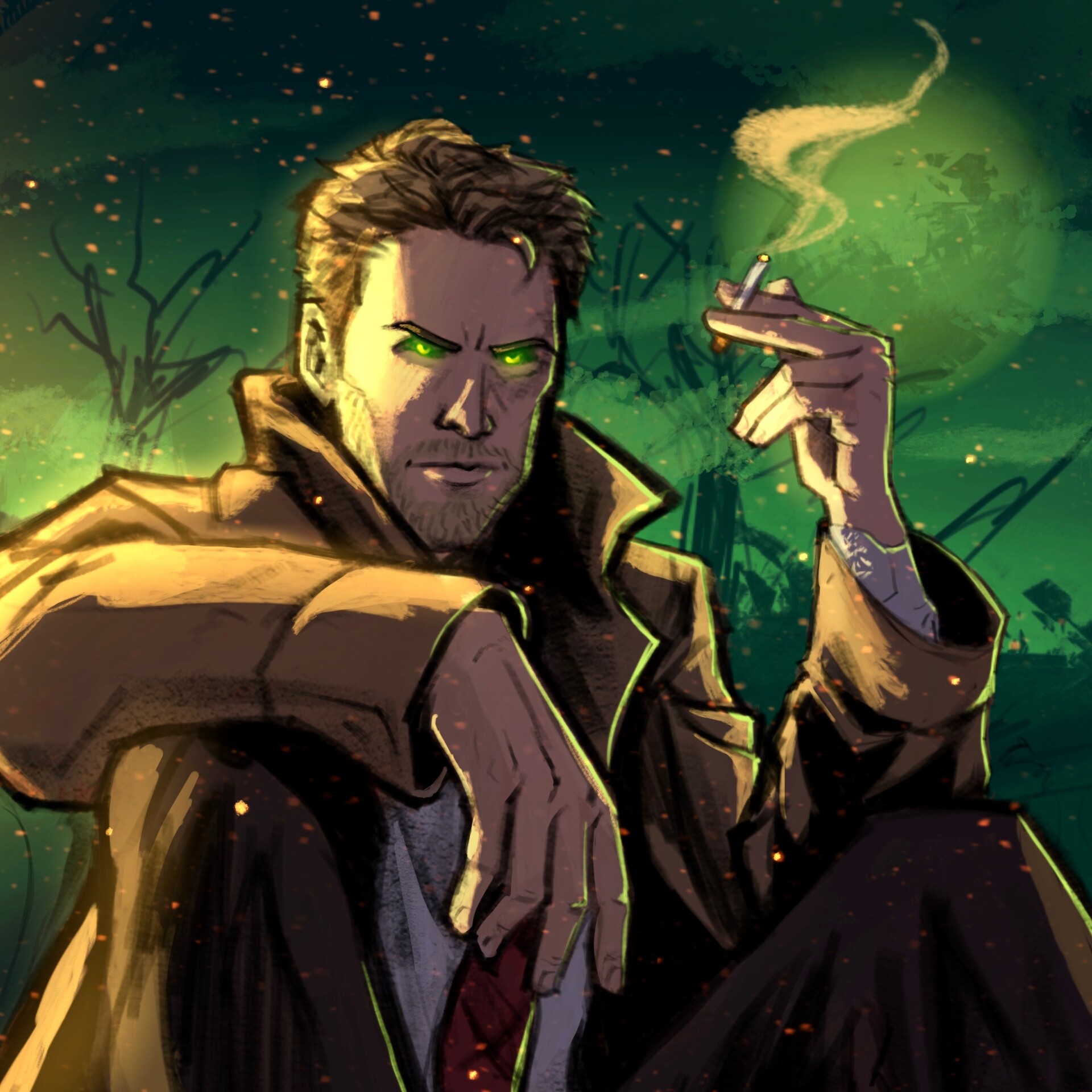 ArtStation Constantine Another day on the job