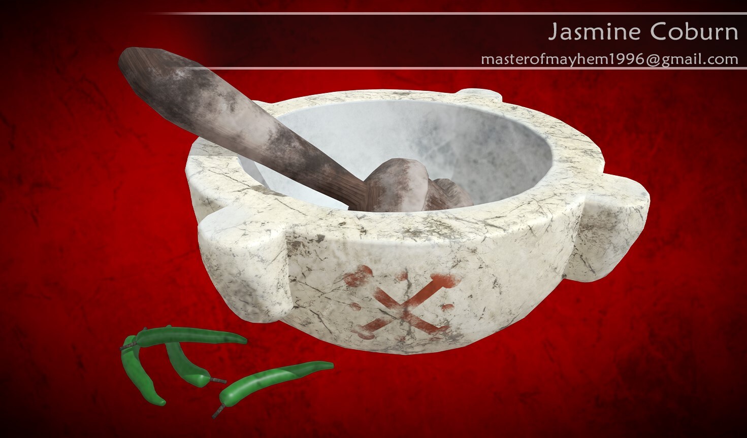 ArtStation Mortar And Pestle on Sketchfab