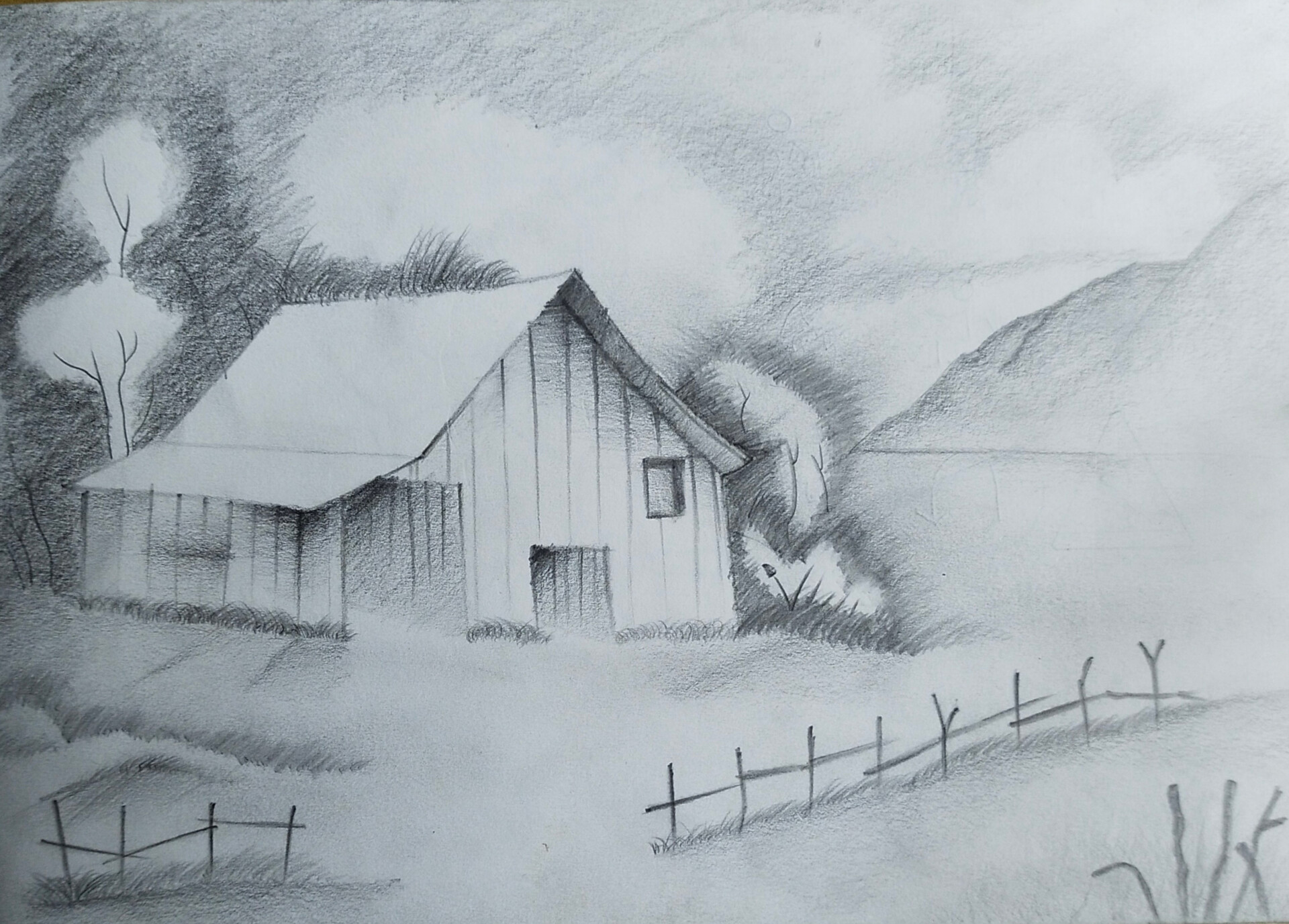 Arty's World - How to Draw Scenery with Pencil | Easy... | Facebook