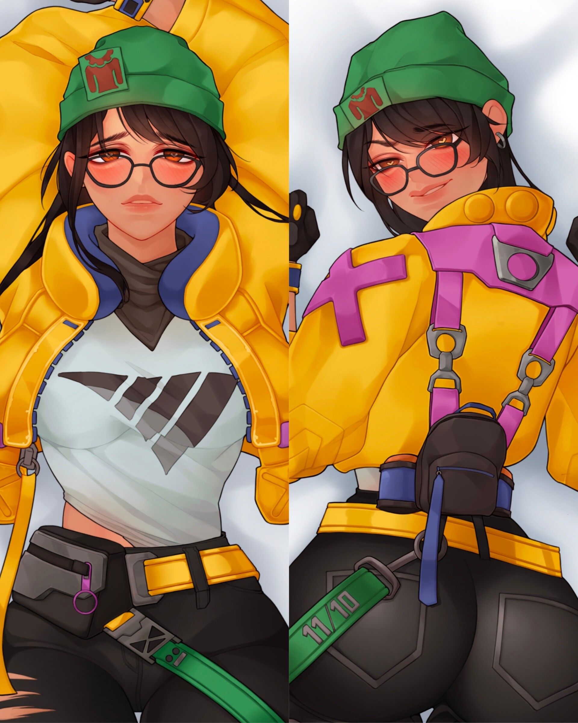 ArtStation Killjoy Dakimakura 2)