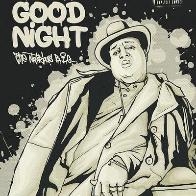 The Notorious B.I.G. 油絵 The Notorious B.I.G. 油絵 Notorious B.I.G. | Ashlei Reign Art
