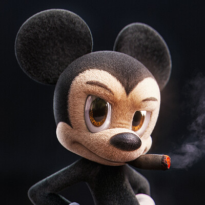 ArtStation - Louis Vuitton Mickey Mouse