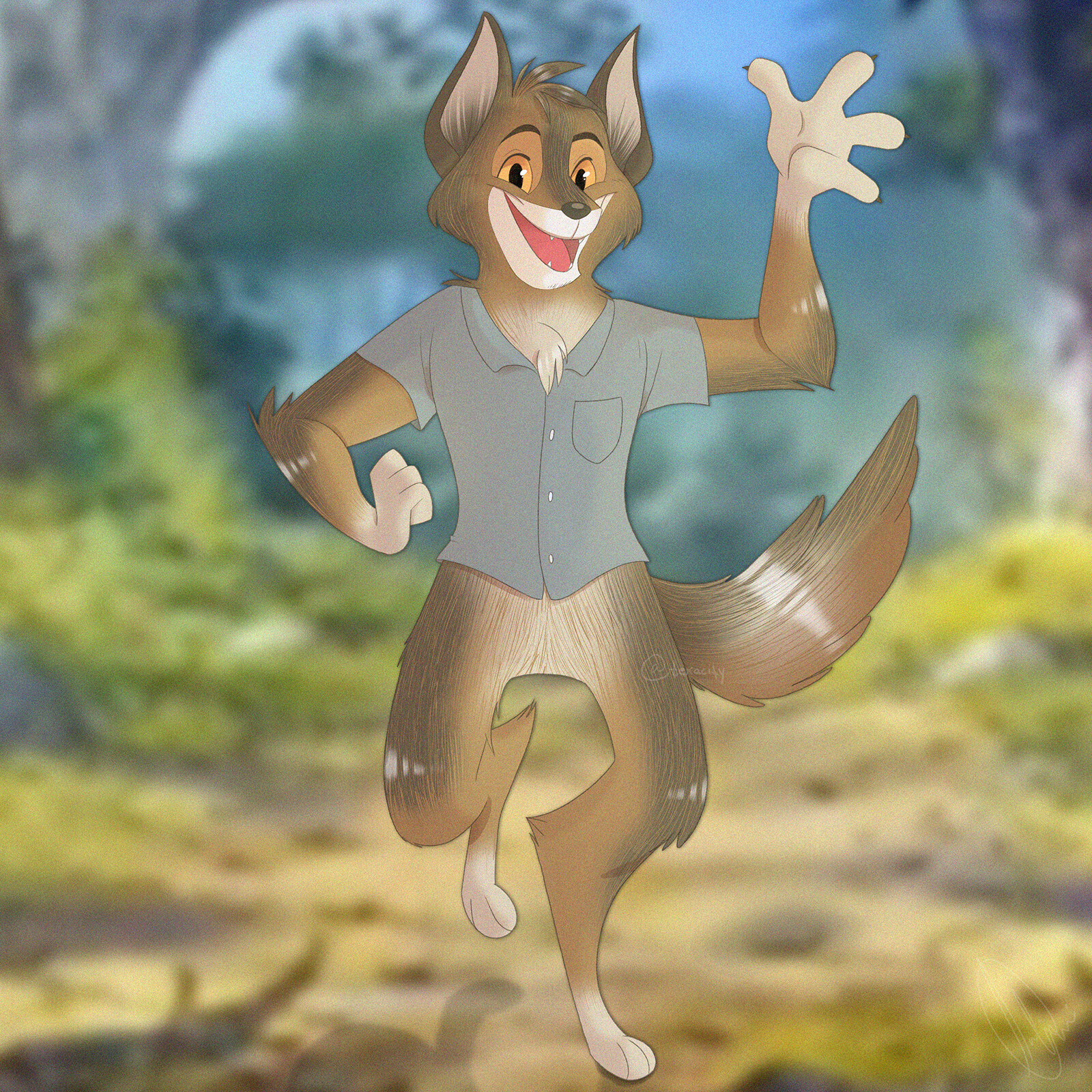 Commission: Fursona
