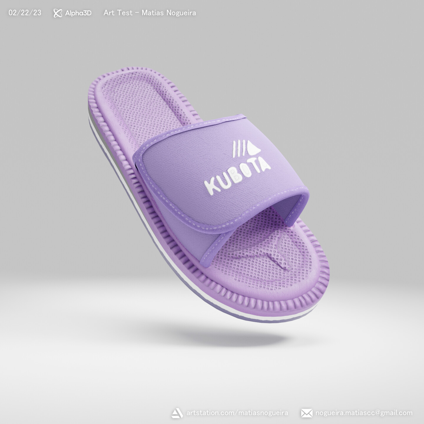 Kubota store flip flops