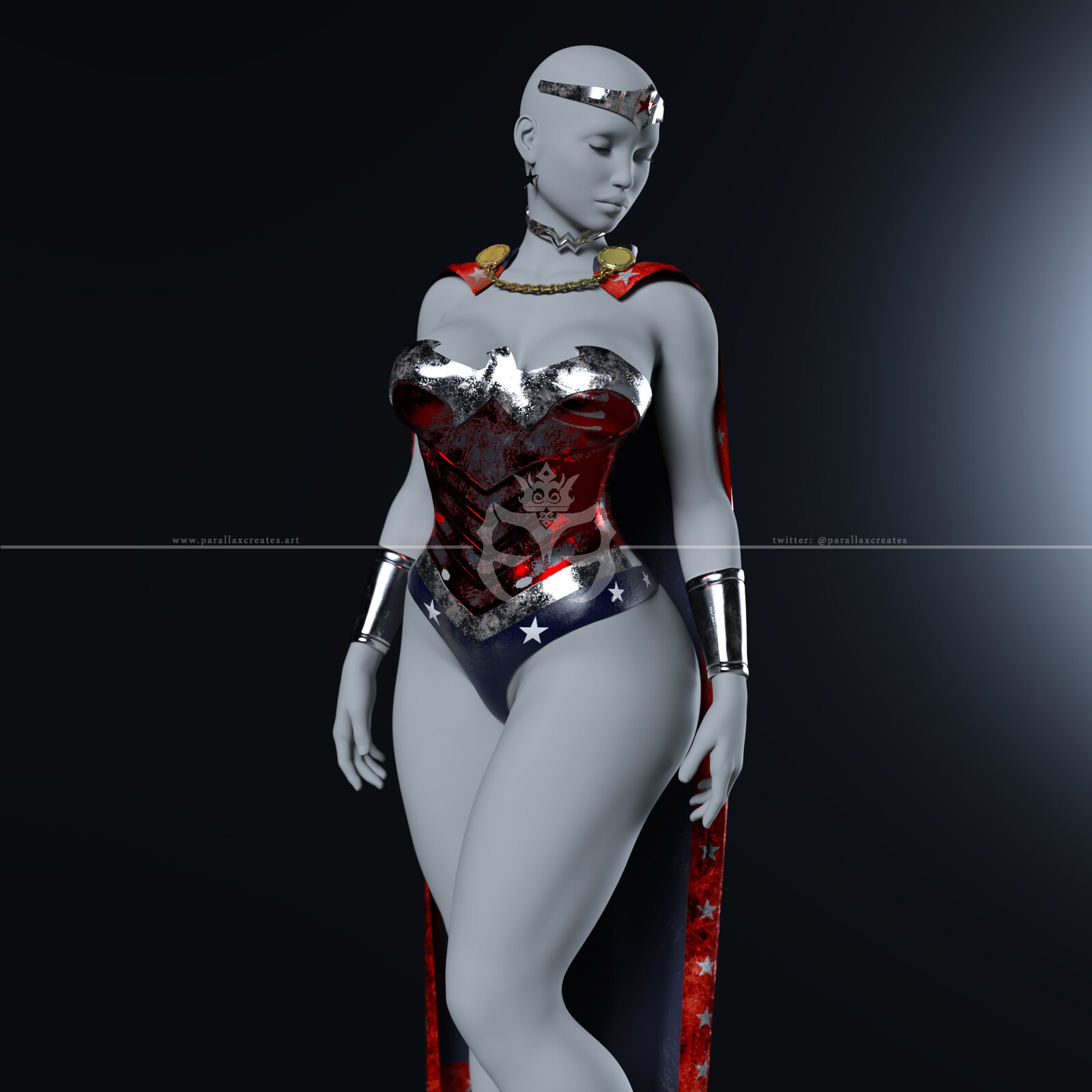 New 52 Wonder Woman Costume by ParallaxCreates