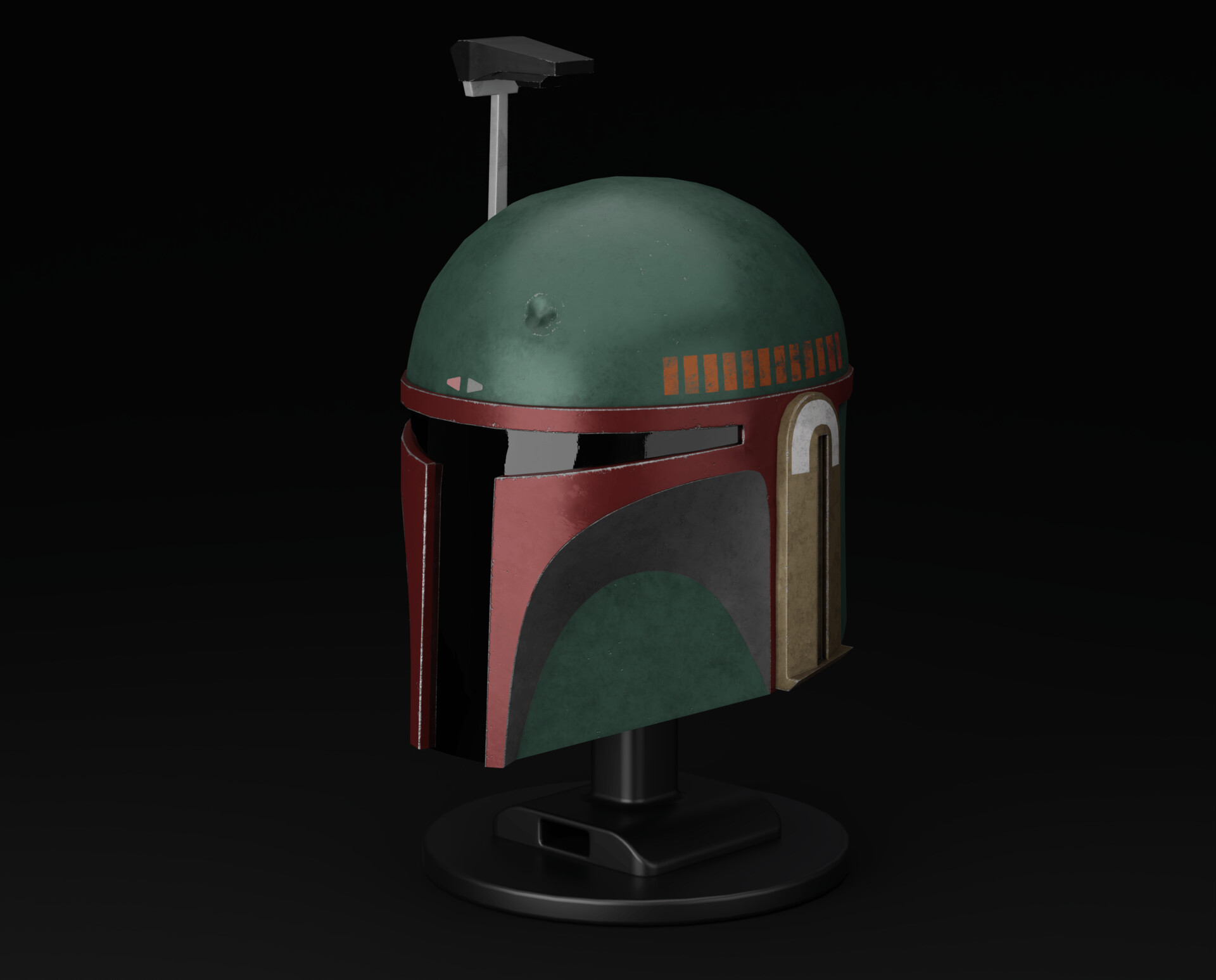 ArtStation Boba Fett helmet Star Wars
