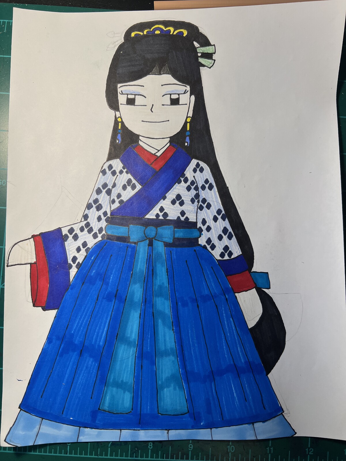 Wei Jin Wuxia Style Qiyao Ruqun - Canglan 沧澜 main image 1