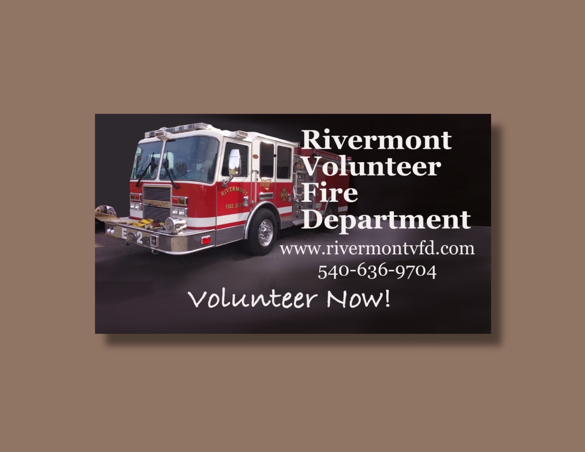ArtStation - Rivermont Fire Department Business Card
