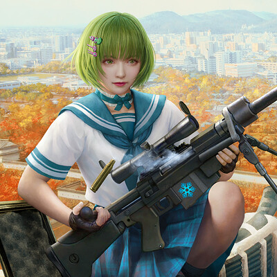 Tableau Manga Sniper