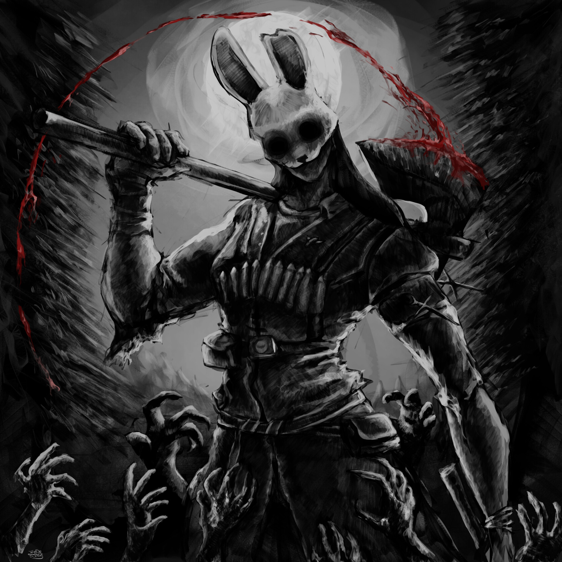 ArtStation The Huntress Dead by Daylight