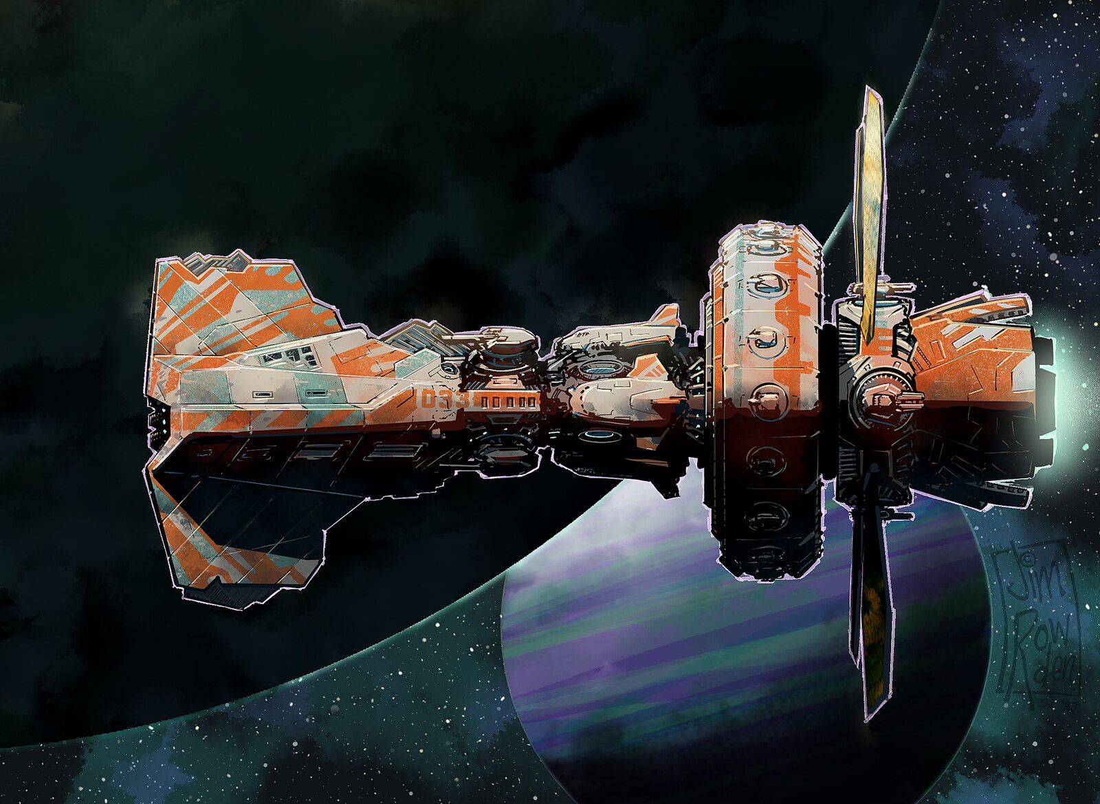 (Space)Ship 033 (Solar War 2500)