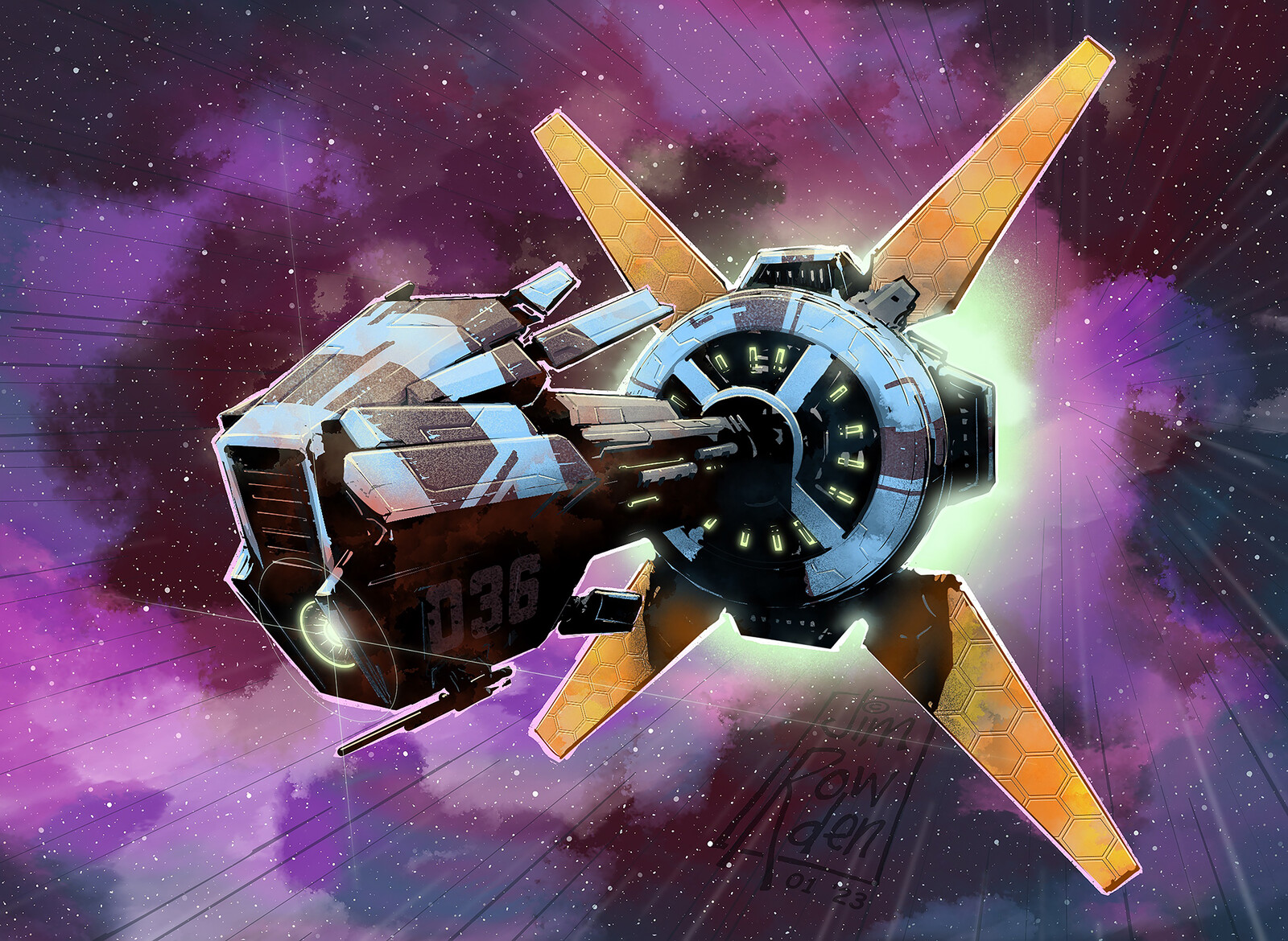 (Space)Ship 036 (Solar War 2500)