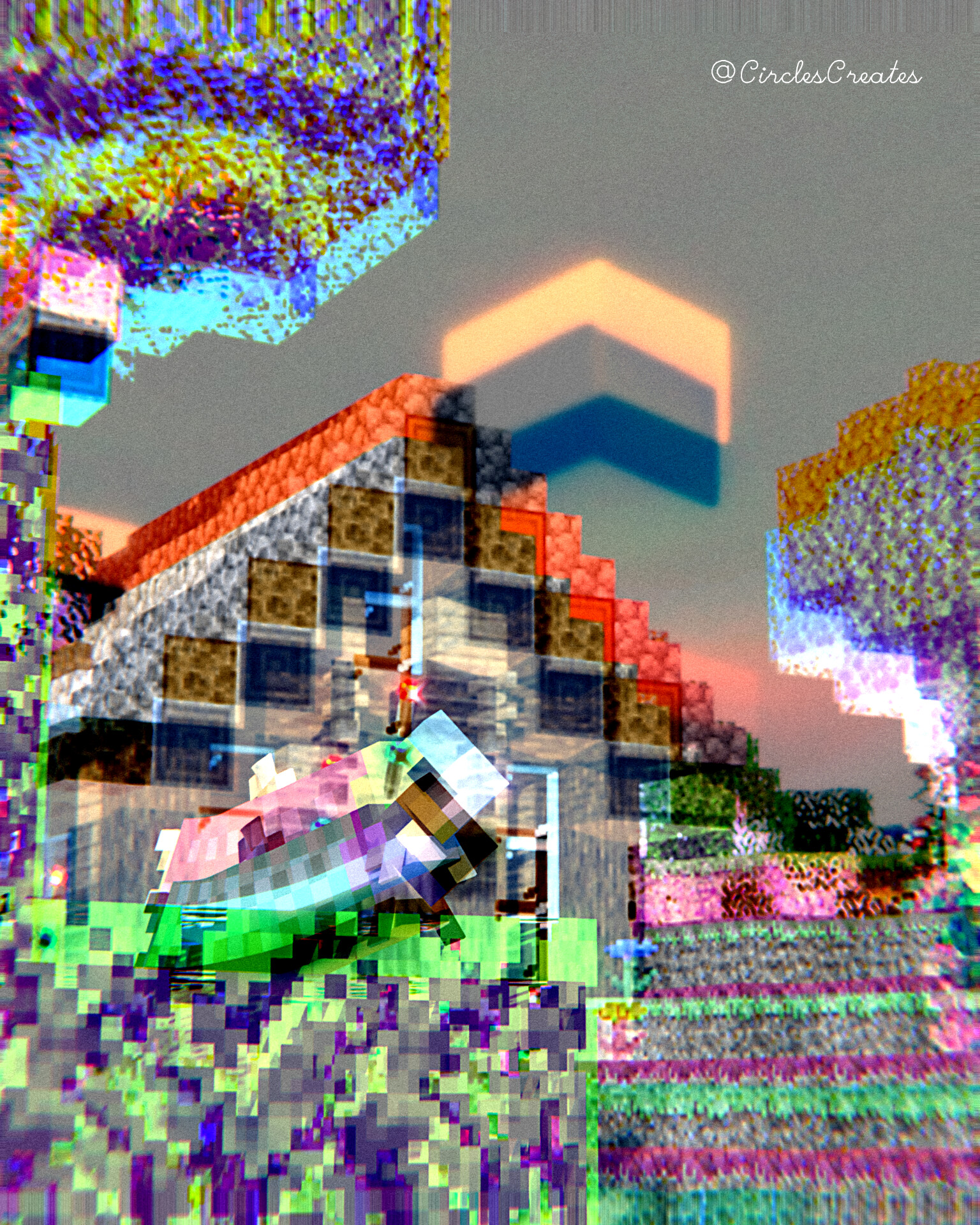 ArtStation Minecraft Salmon