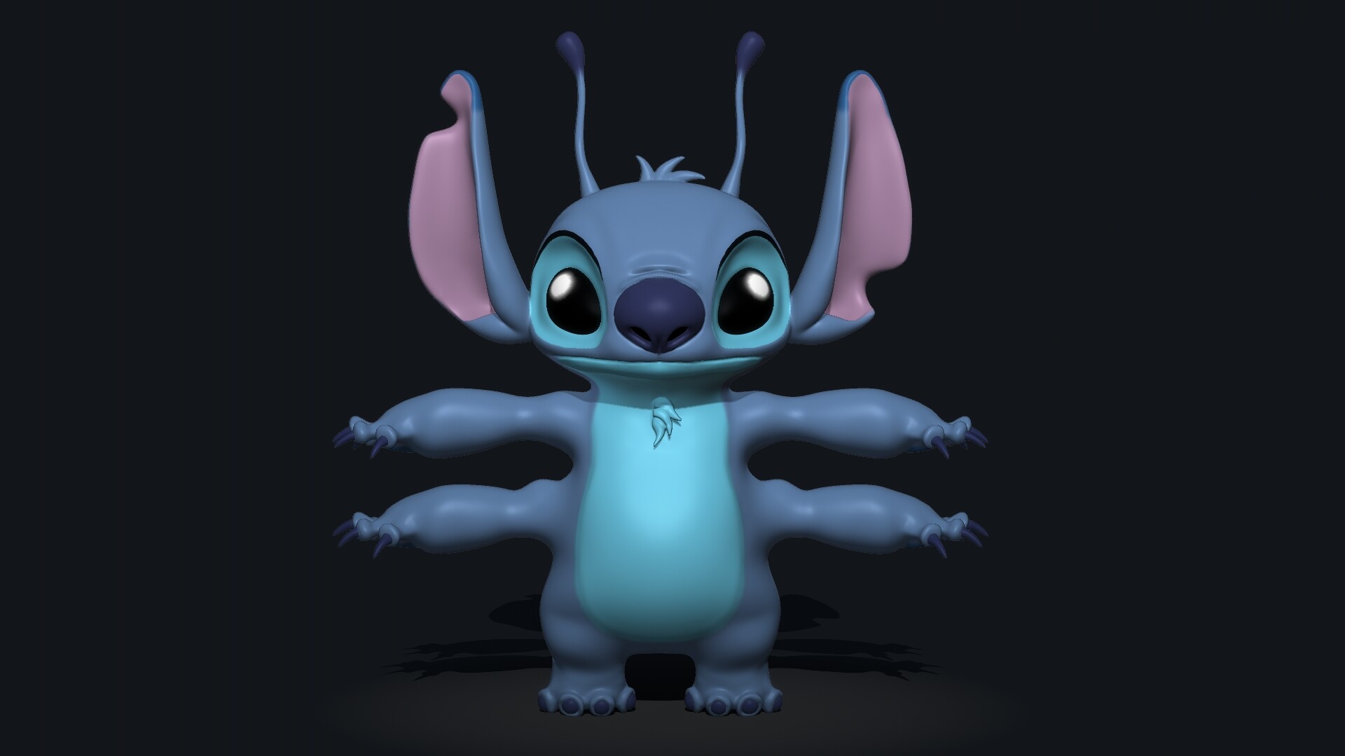 ArtStation - Disney Stitch Pen