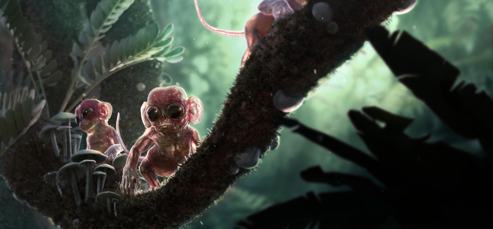 Glue Monkey - Creature concept