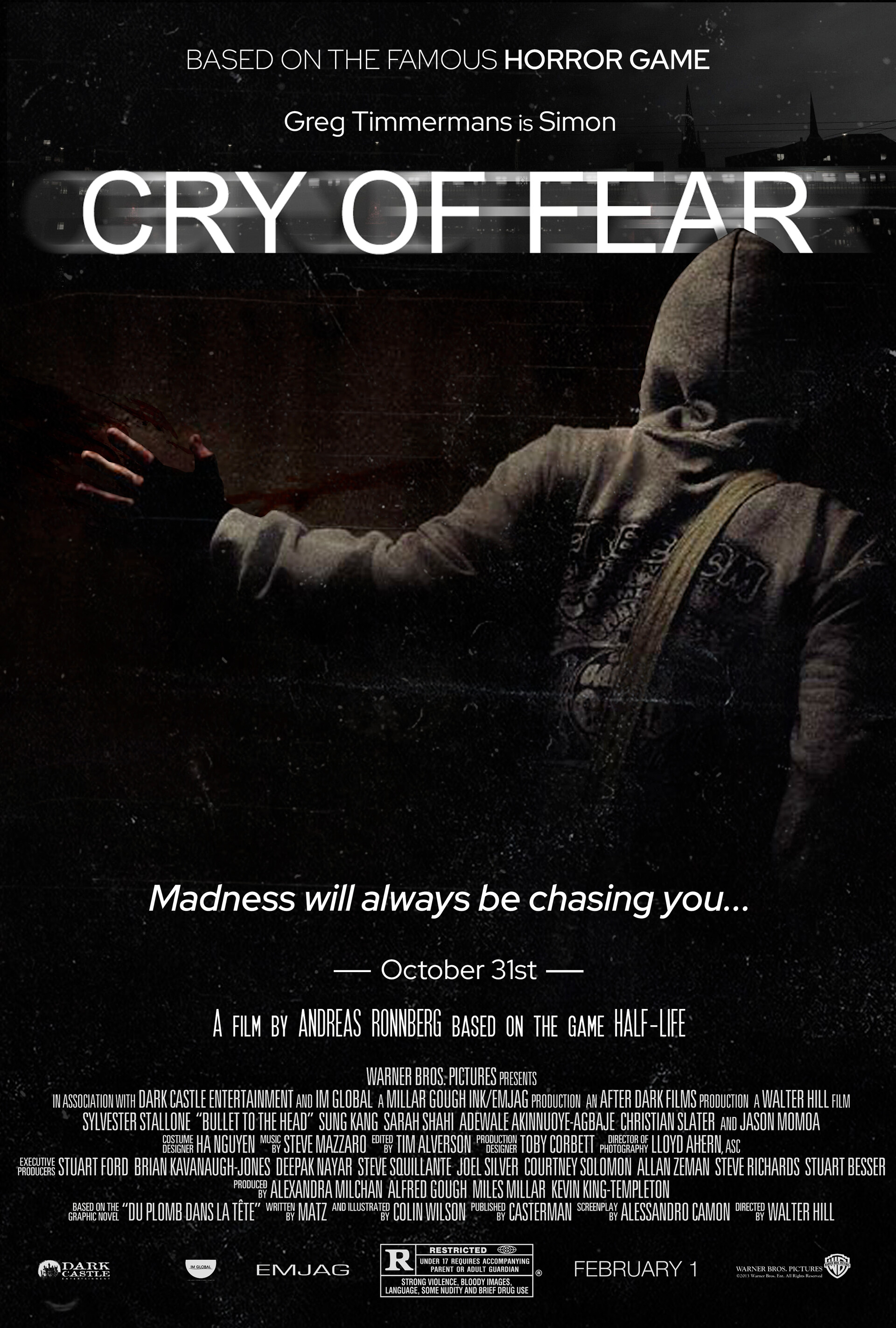 ArtStation Cry of Fear Poster Movie